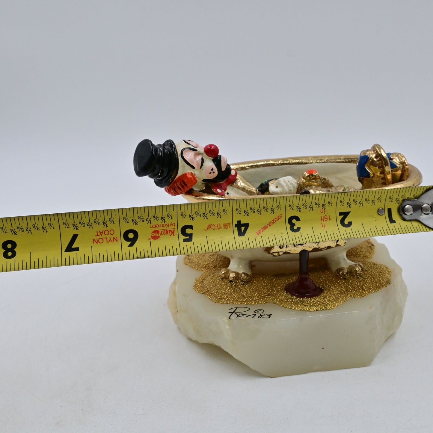 Ron Lee Hobo Joe in Tub No Vacancy #259 Clown Figure - Vintage 1983