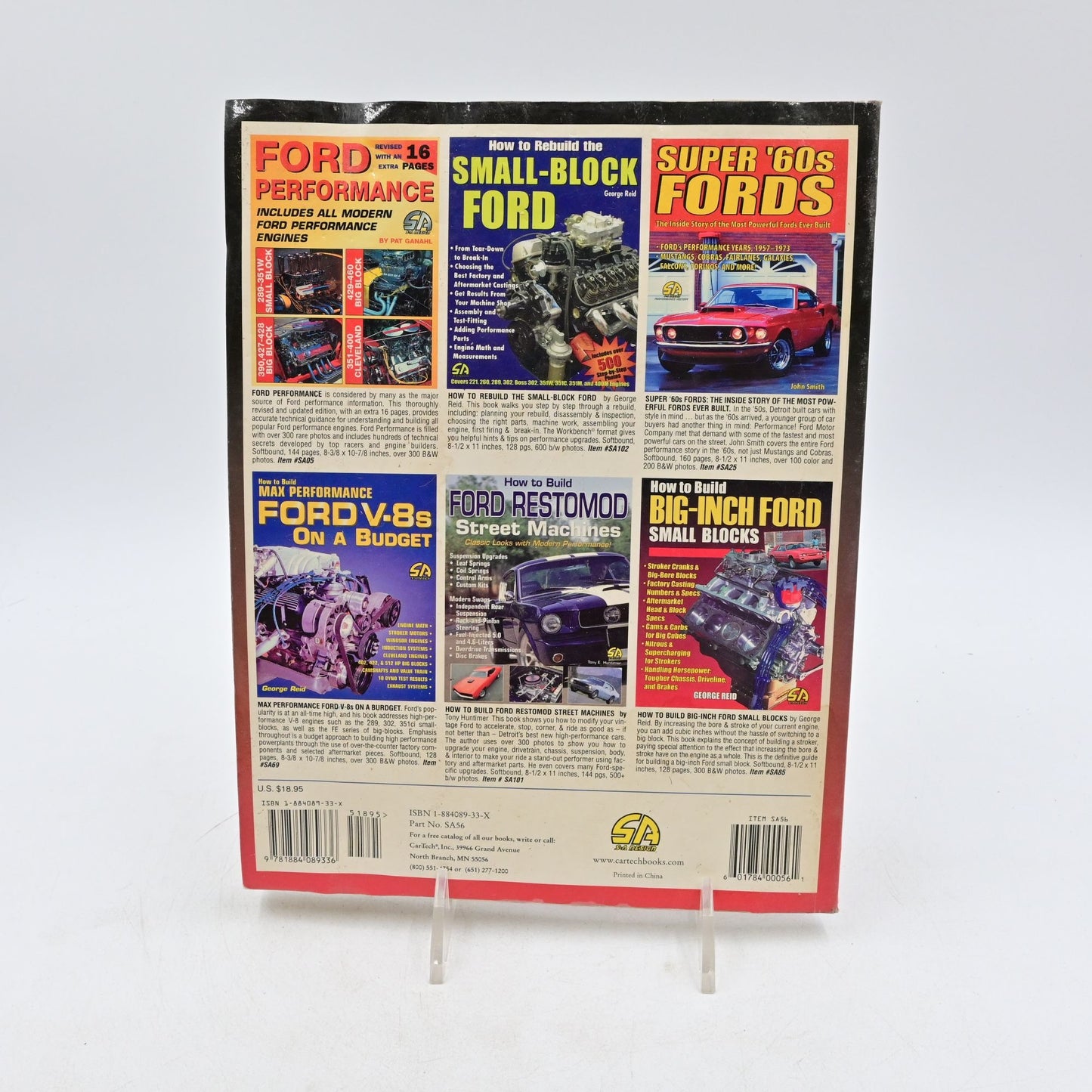 High Performance Ford Engine Parts Interchange Paperback George R