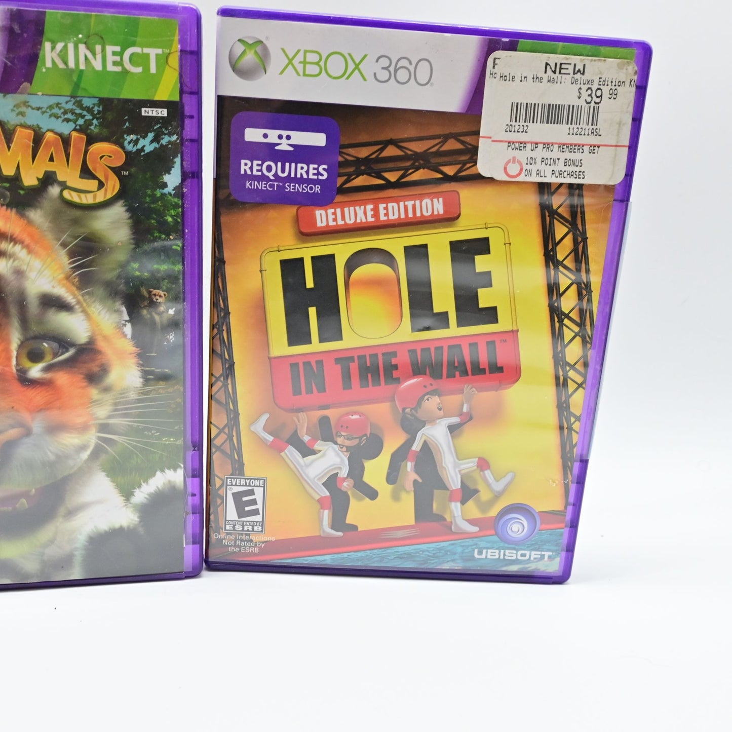 Xbox 360 Kinect Adventures, Kinectimals, Zumba Fitness, Core Hole In The Wall