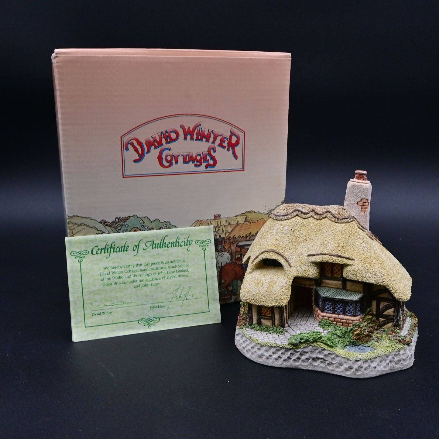 David Winter Cottages Ashe Cottage Vintage 1993