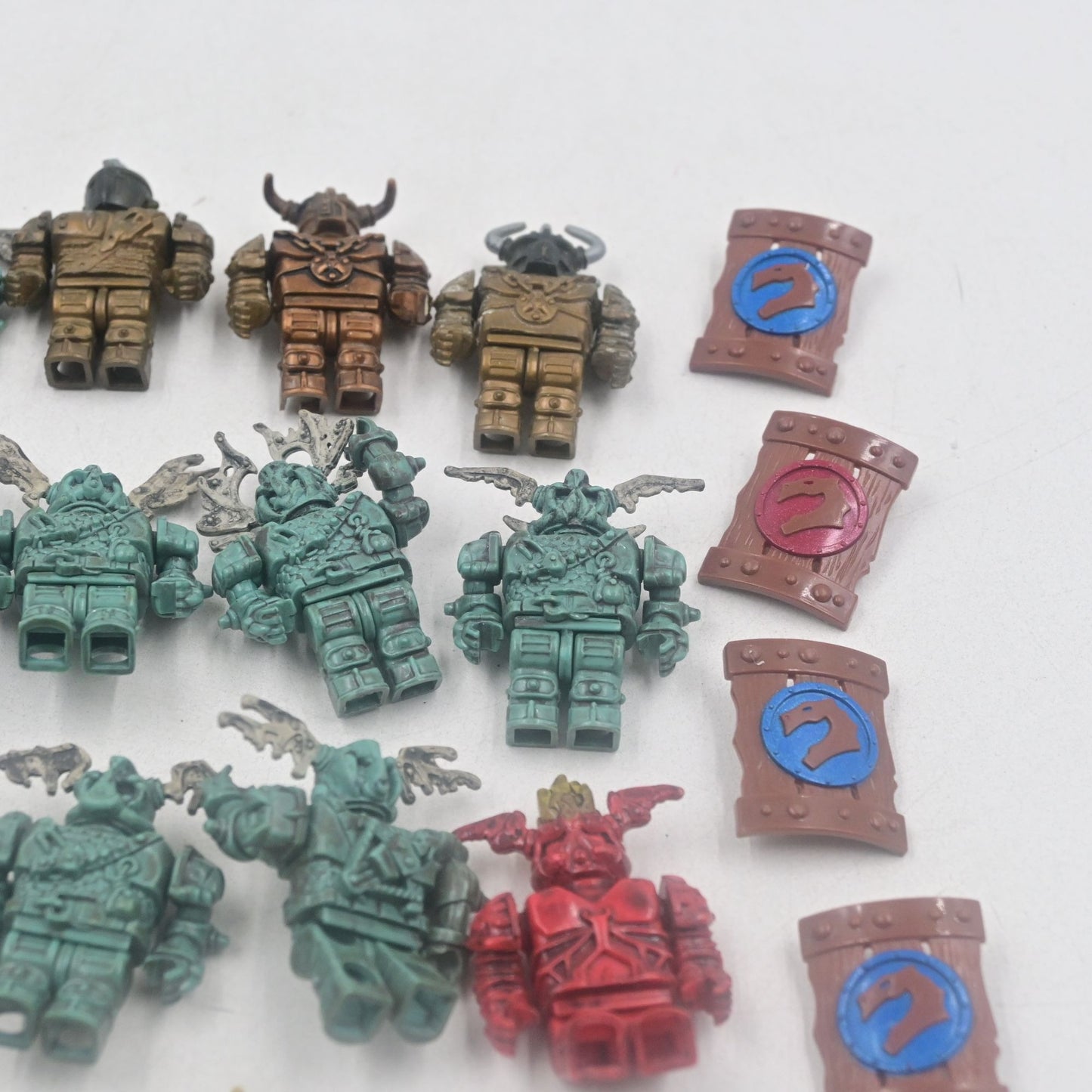 Mega Bloks Dragons Krystal Wars Knights Orcs Mini Figures