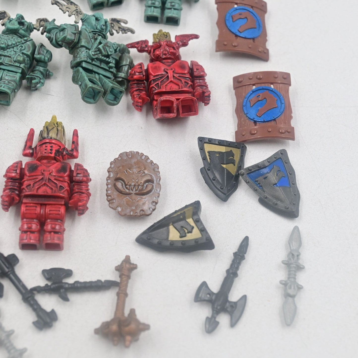 Mega Bloks Dragons Krystal Wars Knights Orcs Mini Figures
