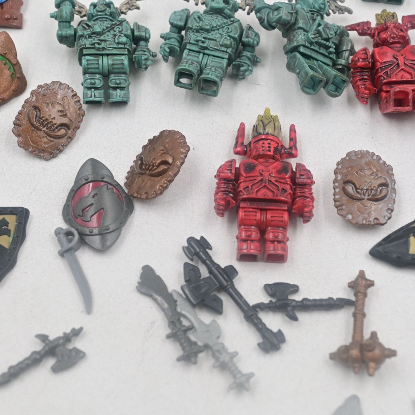 Mega Bloks Dragons Krystal Wars Knights Orcs Mini Figures