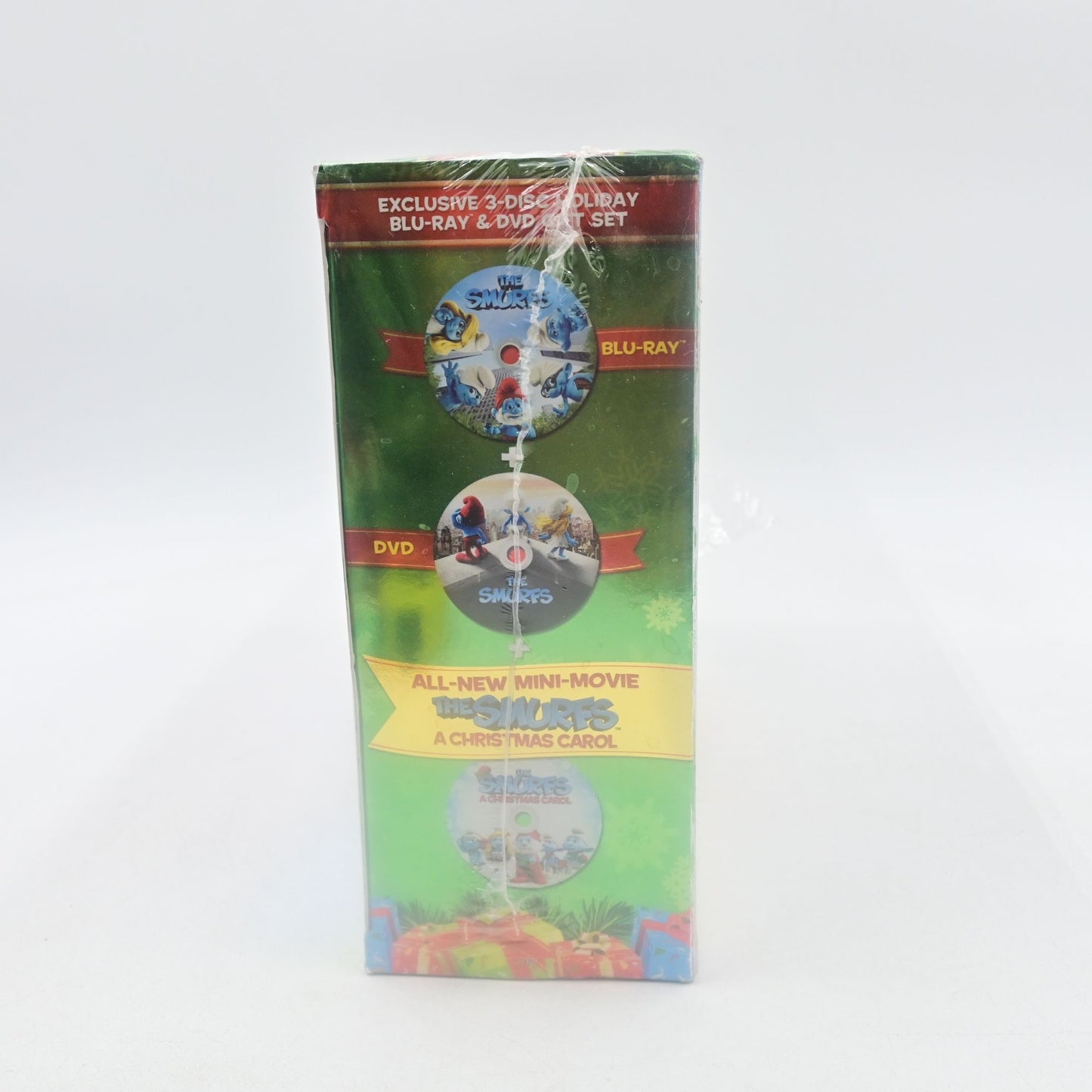 The Smurfs Exclusive Holiday Blu-Ray & DVD Set With Limited Edition Plush
