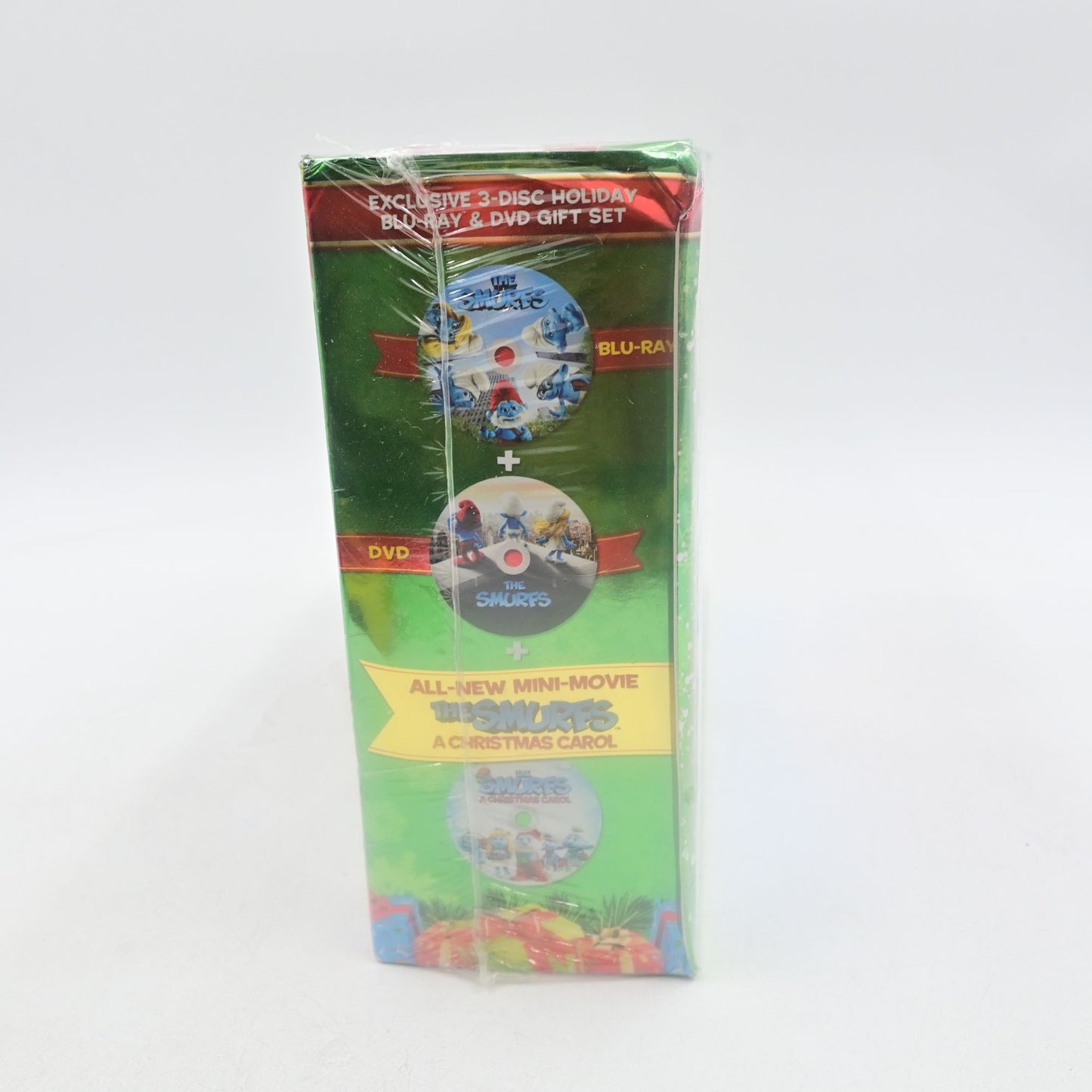 The Smurfs Exclusive Holiday Blu-Ray & DVD Set With Limited Edition Plush