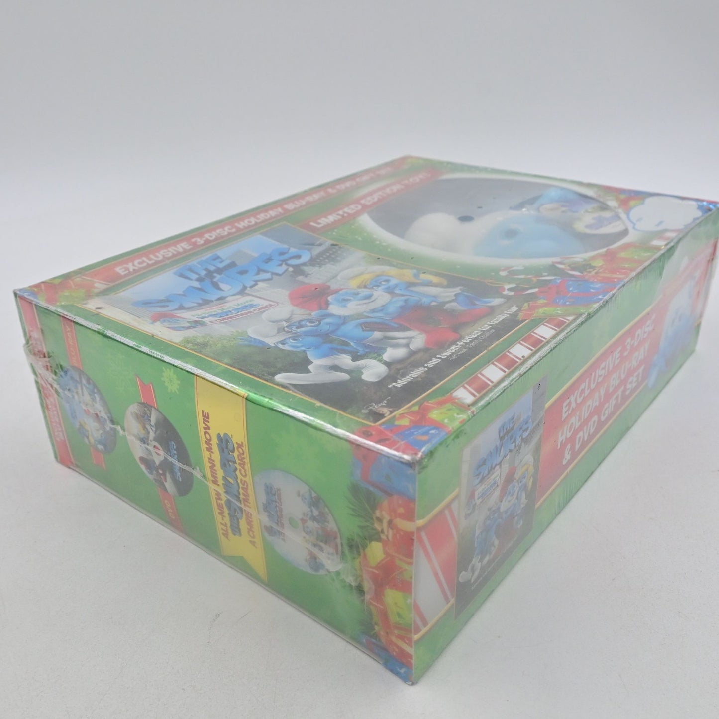 The Smurfs Exclusive Holiday Blu-Ray & DVD Set With Limited Edition Plush