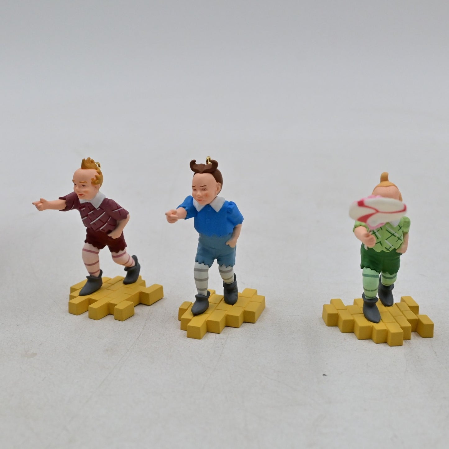 Hallmark Keepsake Wizard of Oz The Lollipop Guild Set of 3 Ornaments Vintage1998