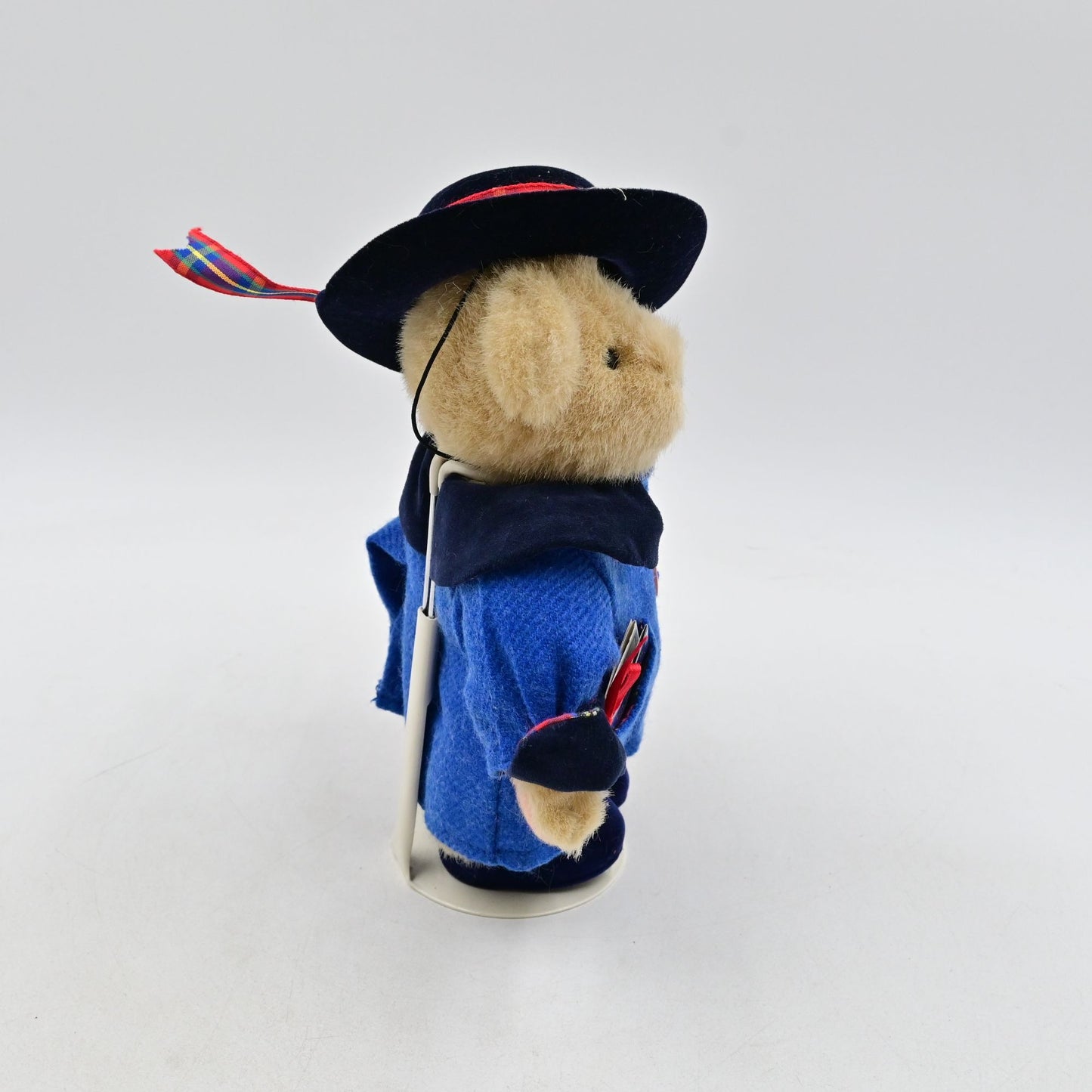 Muffy Vanderbear Grand Tour W/ Stand Vintage Stuffed Plush Bear