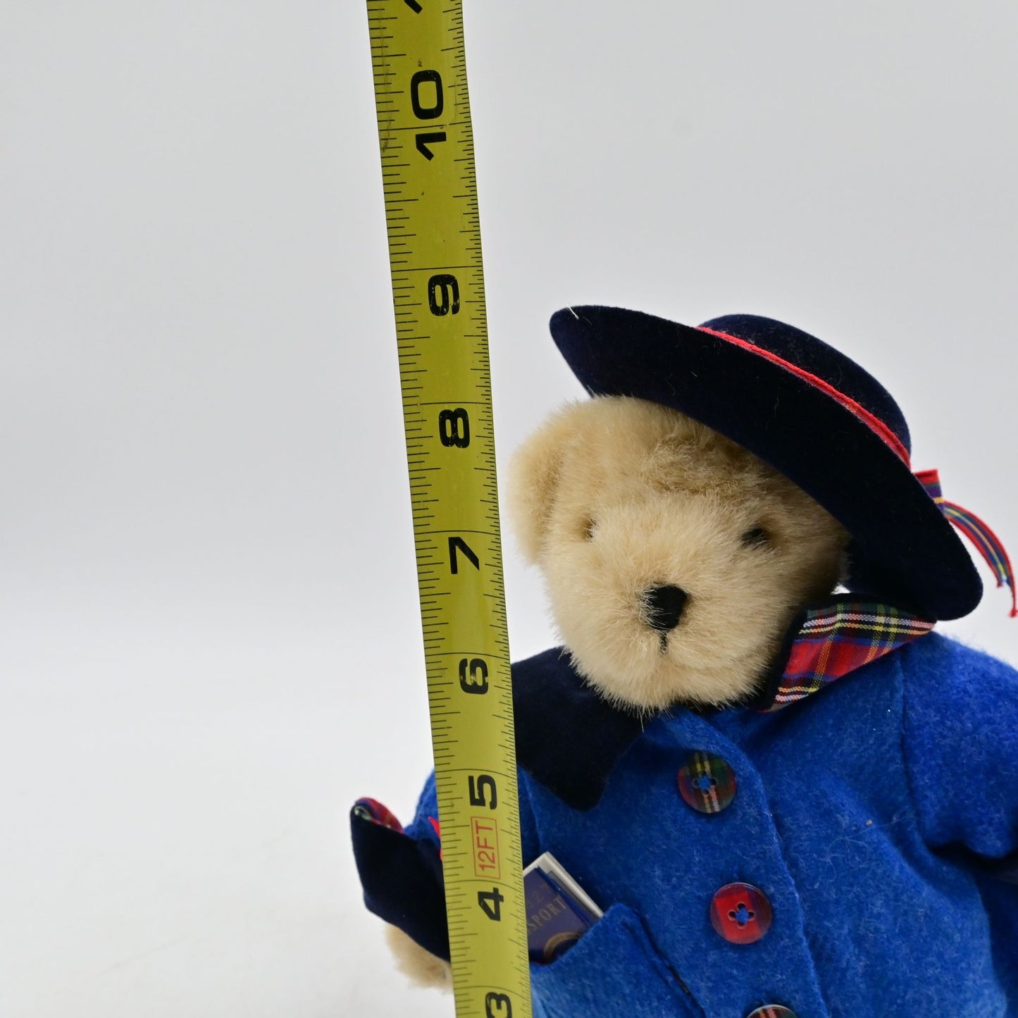 Muffy Vanderbear Grand Tour W/ Stand Vintage Stuffed Plush Bear