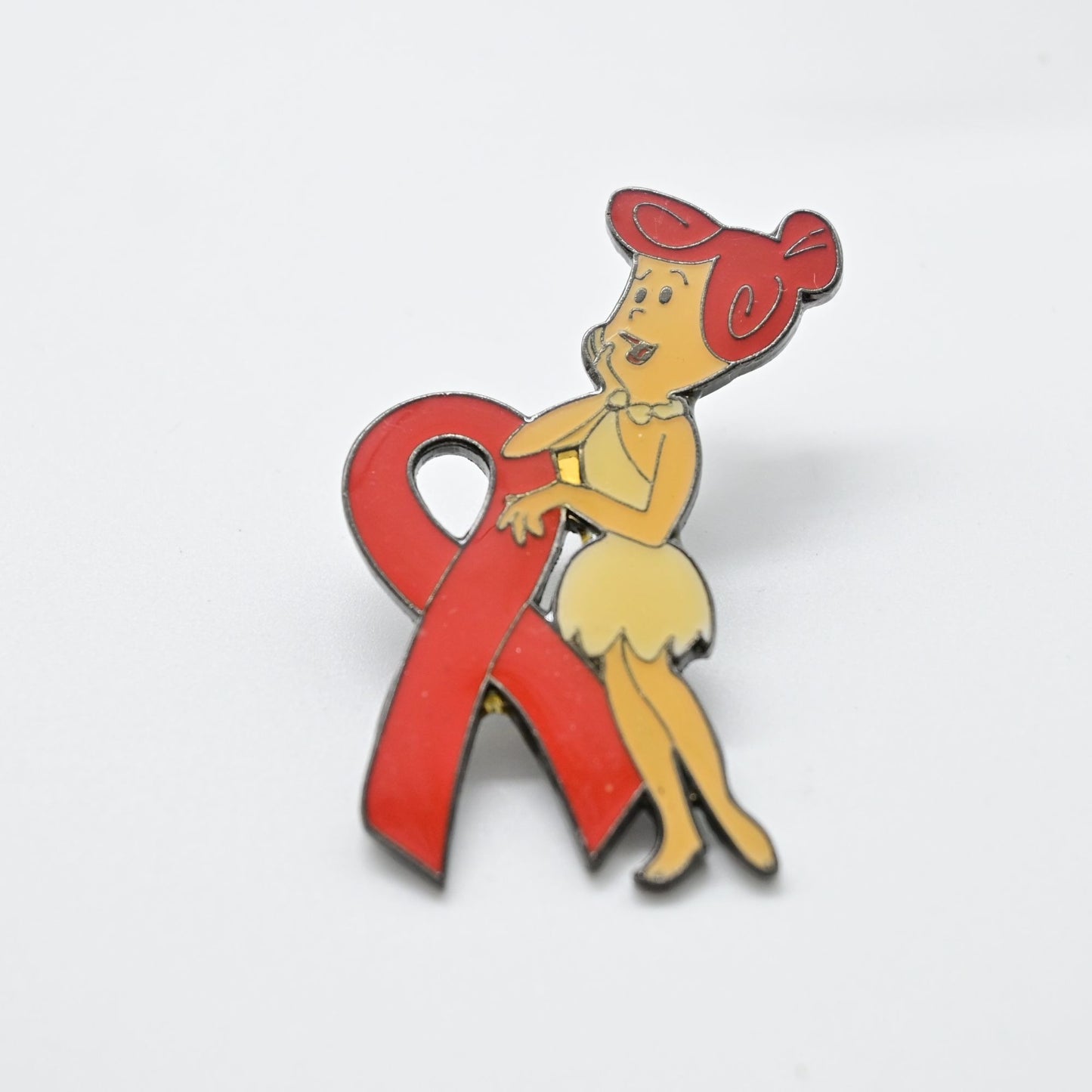 The Flintstones - Wilma Flintstone Red Ribbon Fantasy Pin