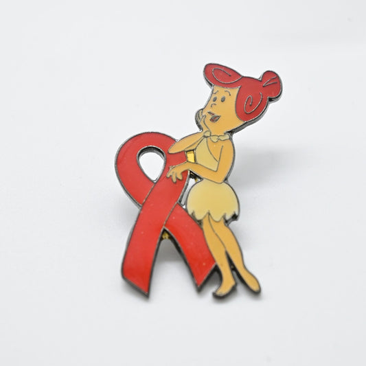 The Flintstones - Wilma Flintstone Red Ribbon Fantasy Pin