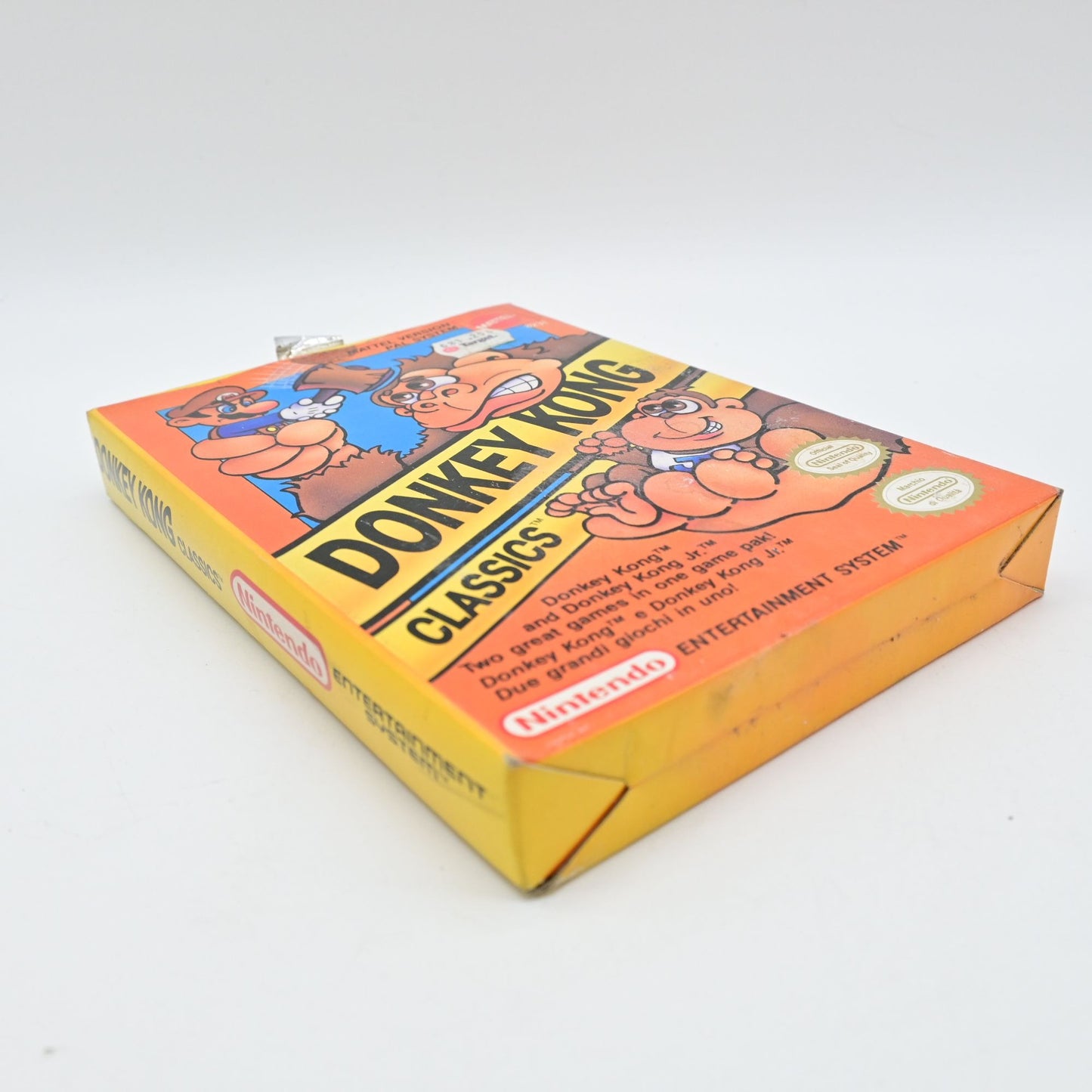 NES Donkey Kong Classics Video Game Cartridge CIB