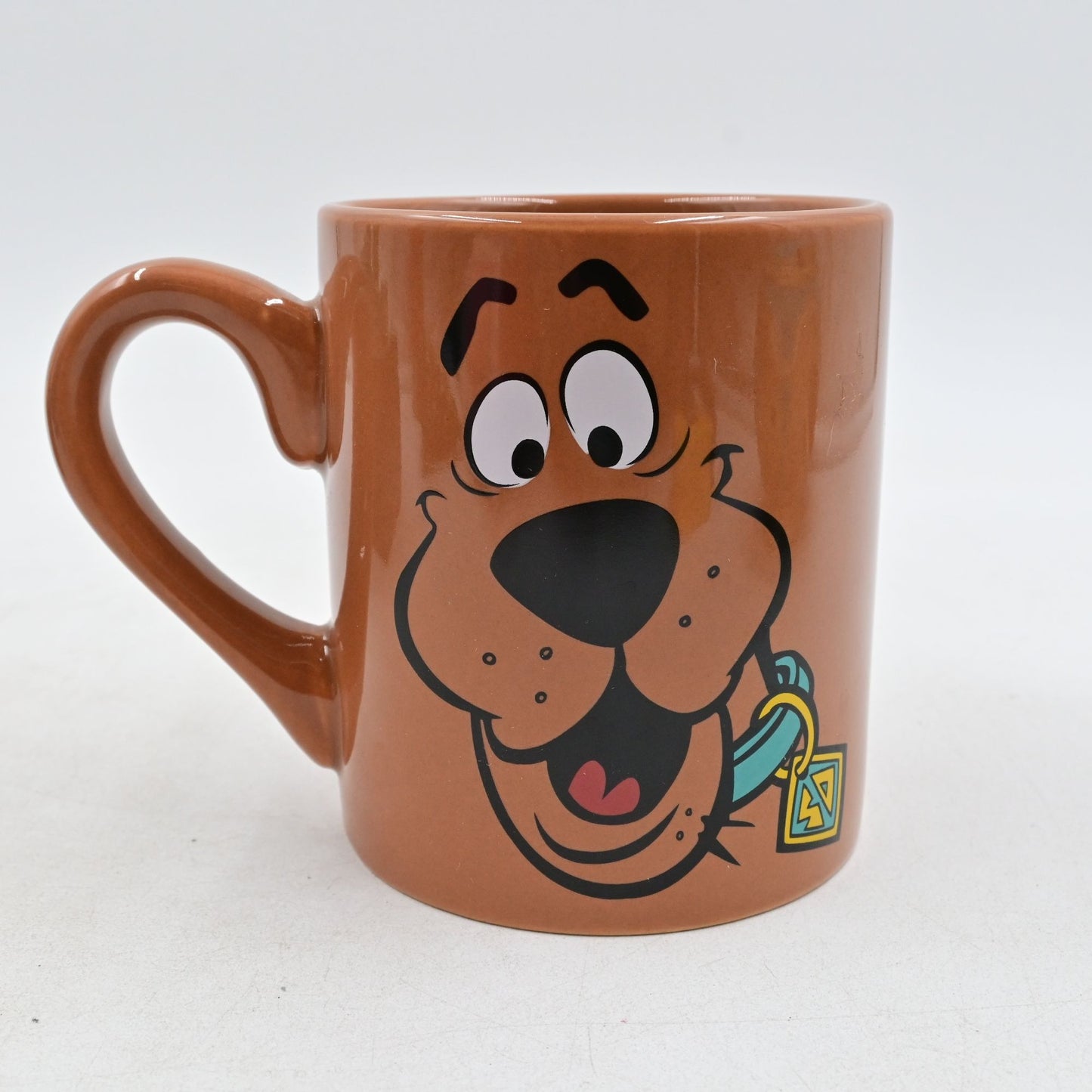Scooby-Doo Hanna-Barbera Warner Bros Ceramic Brown Coffee Tea Mug 2012