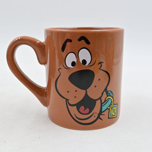 Scooby-Doo Hanna-Barbera Warner Bros Ceramic Brown Coffee Tea Mug 2012