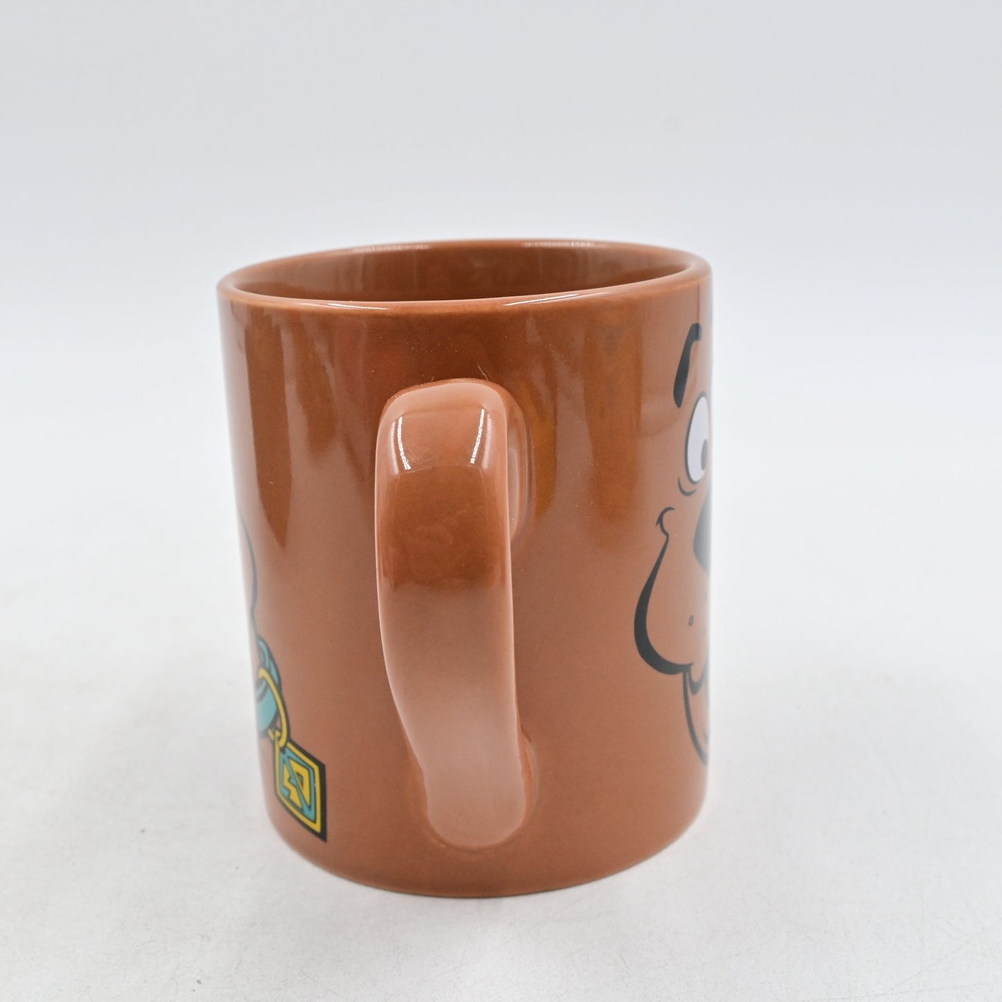 Scooby-Doo Hanna-Barbera Warner Bros Ceramic Brown Coffee Tea Mug 2012