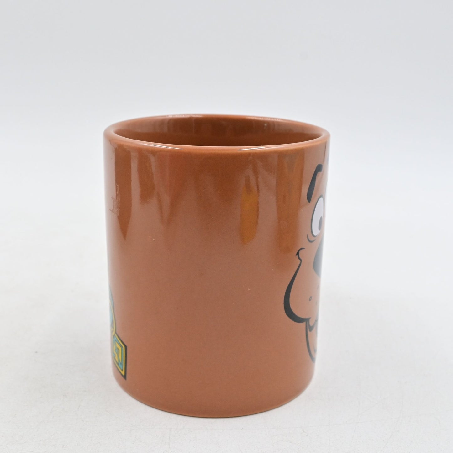 Scooby-Doo Hanna-Barbera Warner Bros Ceramic Brown Coffee Tea Mug 2012