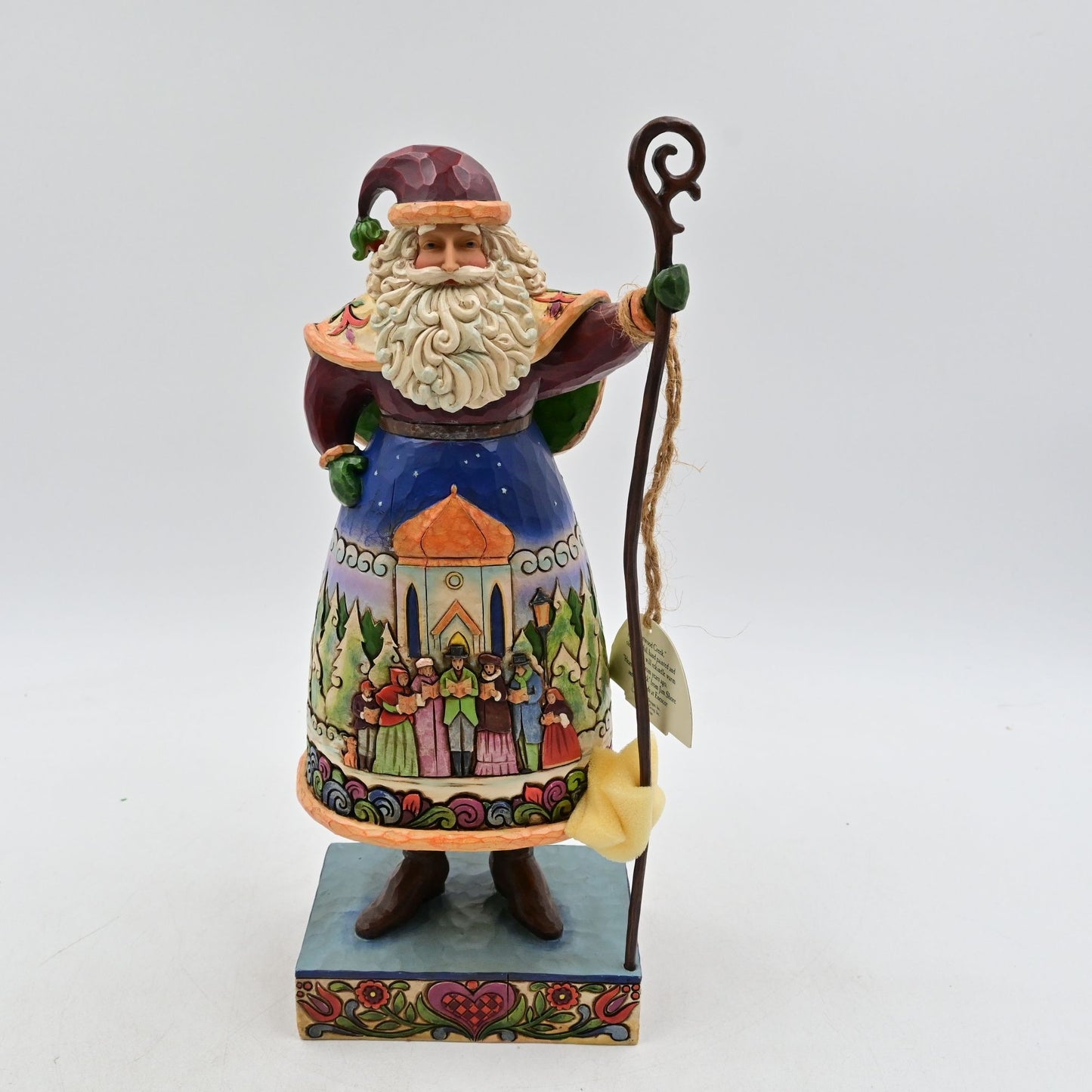 Jim Shore Here We Come a' Caroling 2007 Santa Claus Figurine Christmas 4007924