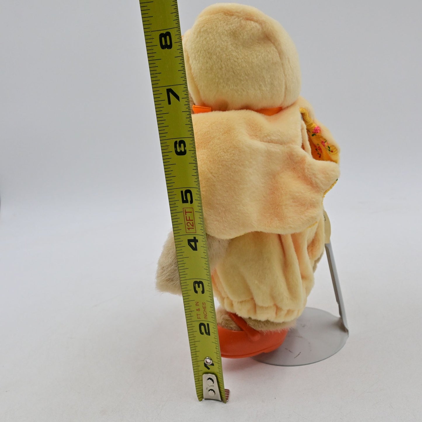 Muffy Vanderbear Easter Chick Vintage Bear Stuffed Plush W/ Stand