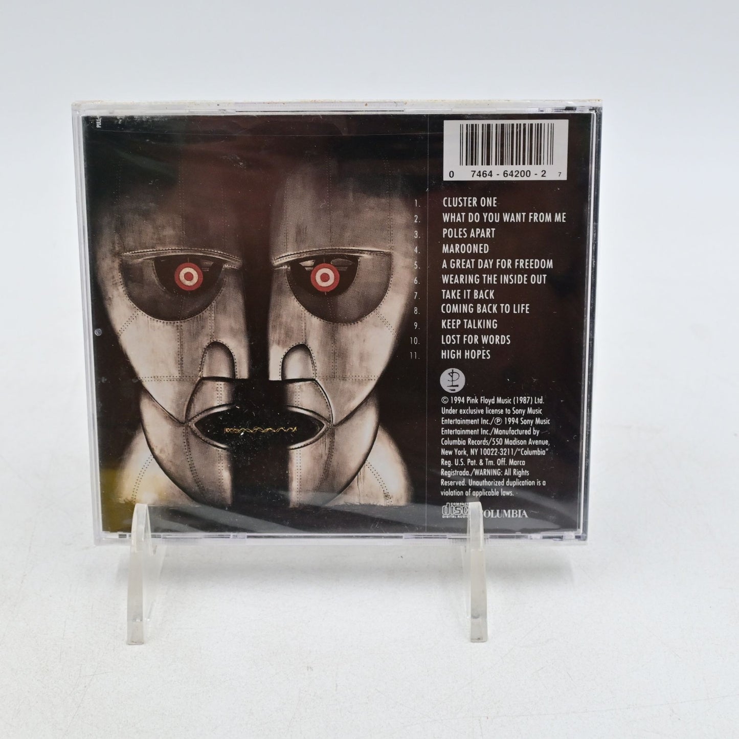 Pink Floyd - The Divison Bell Sealed Case Damage