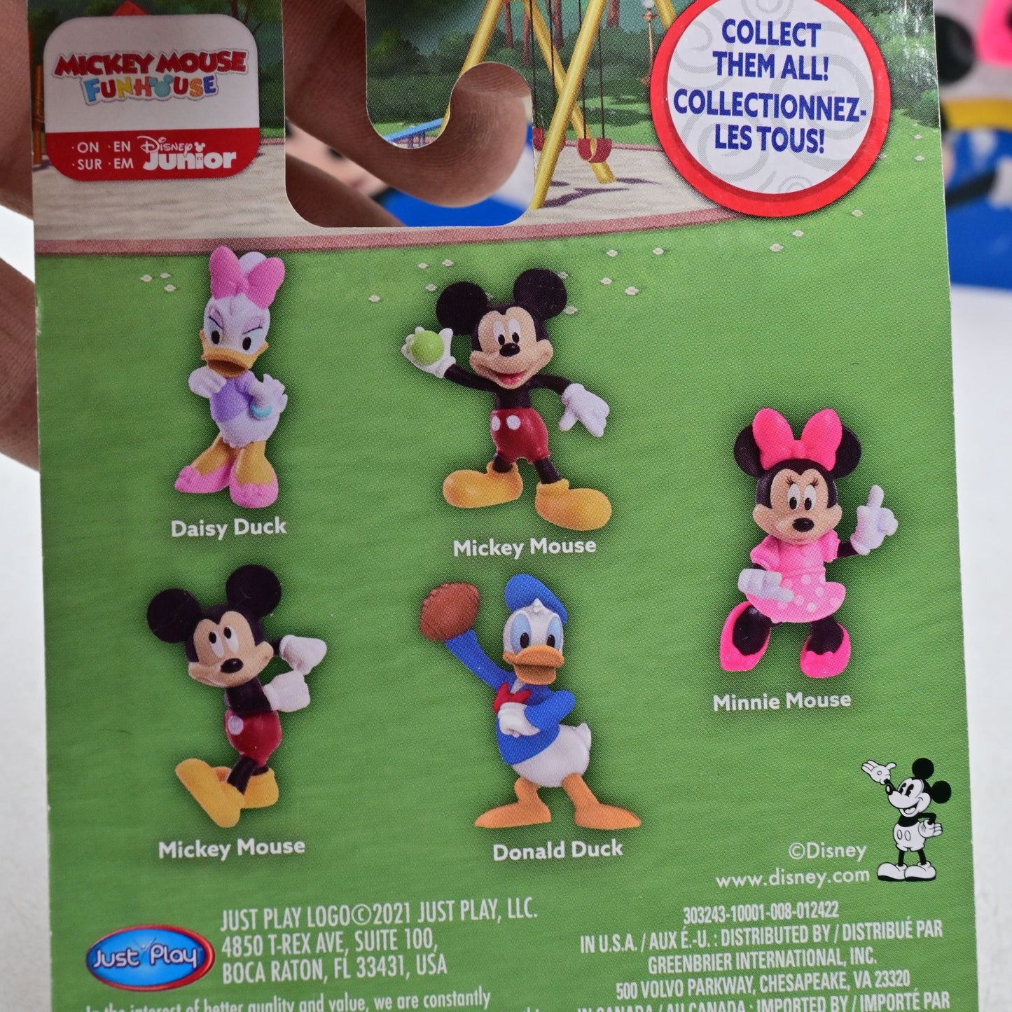 Disney Junior Mickey Mouse & Friends PVC Cake Topper Figurine Bundle Of 4