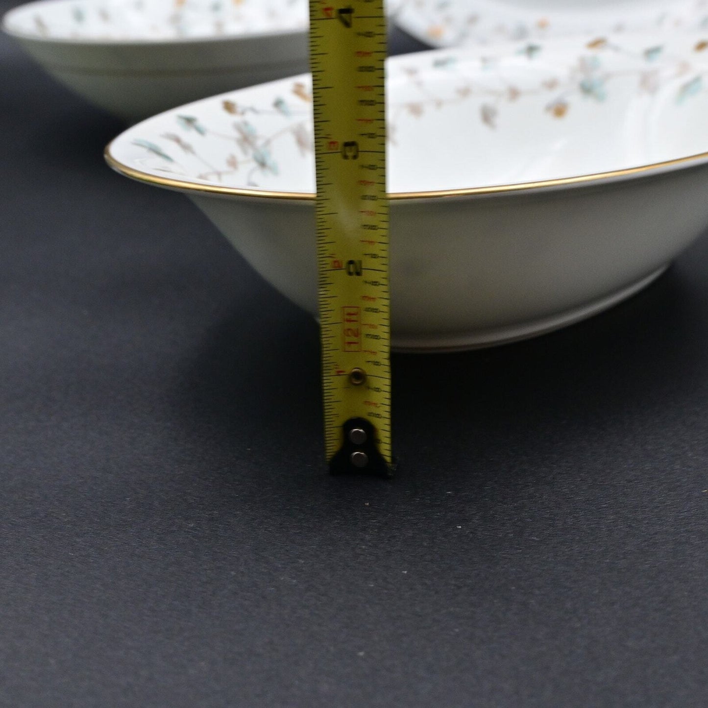 Noritake China Clovis Pattern #5855 Serving Platter / Bowl Bundle Of 3