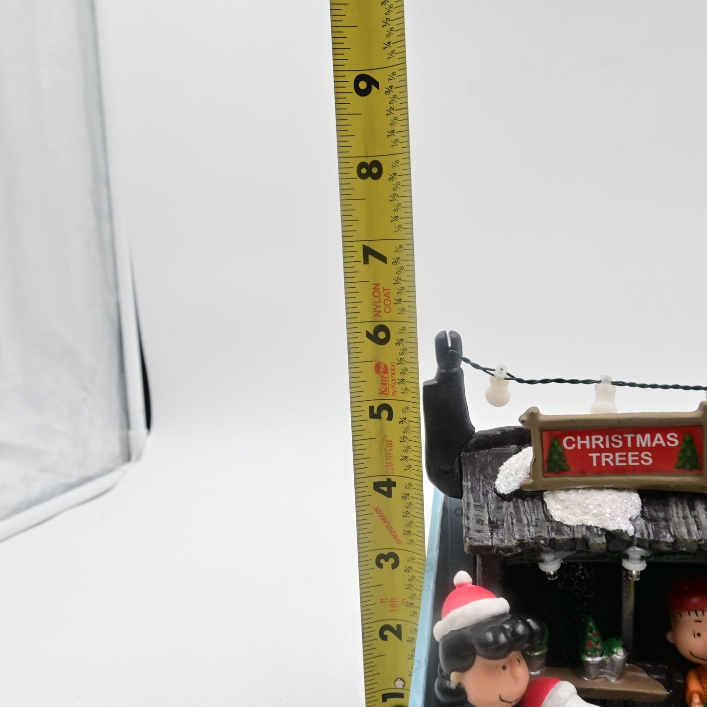 Kurt Adler Peanuts Musical Animated Christmas Tree Stand 7" Statue NIB