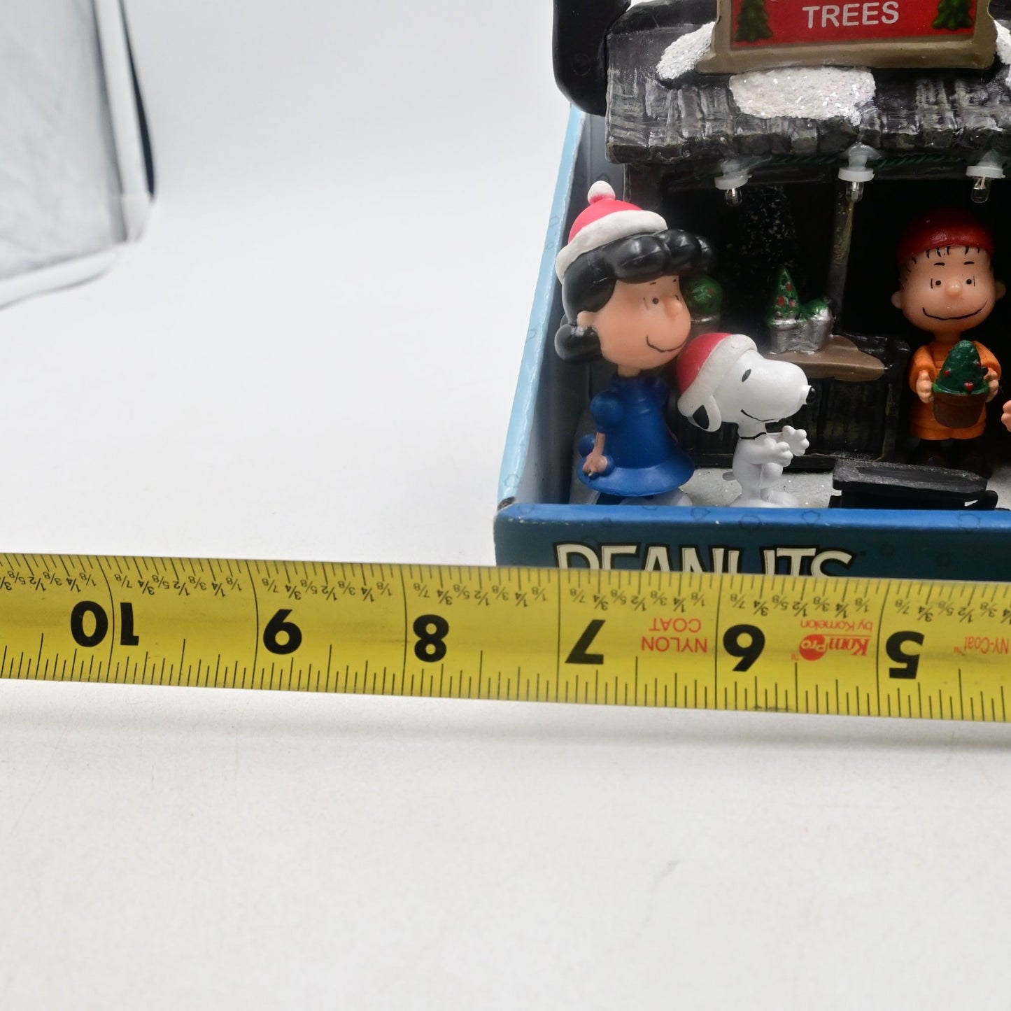 Kurt Adler Peanuts Musical Animated Christmas Tree Stand 7" Statue NIB