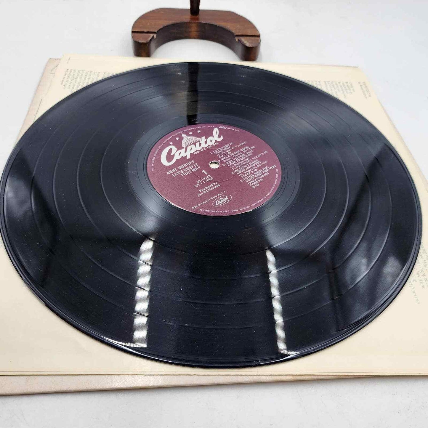 Anne Murray Lets Keep It That Way LP Vinyl Record Album