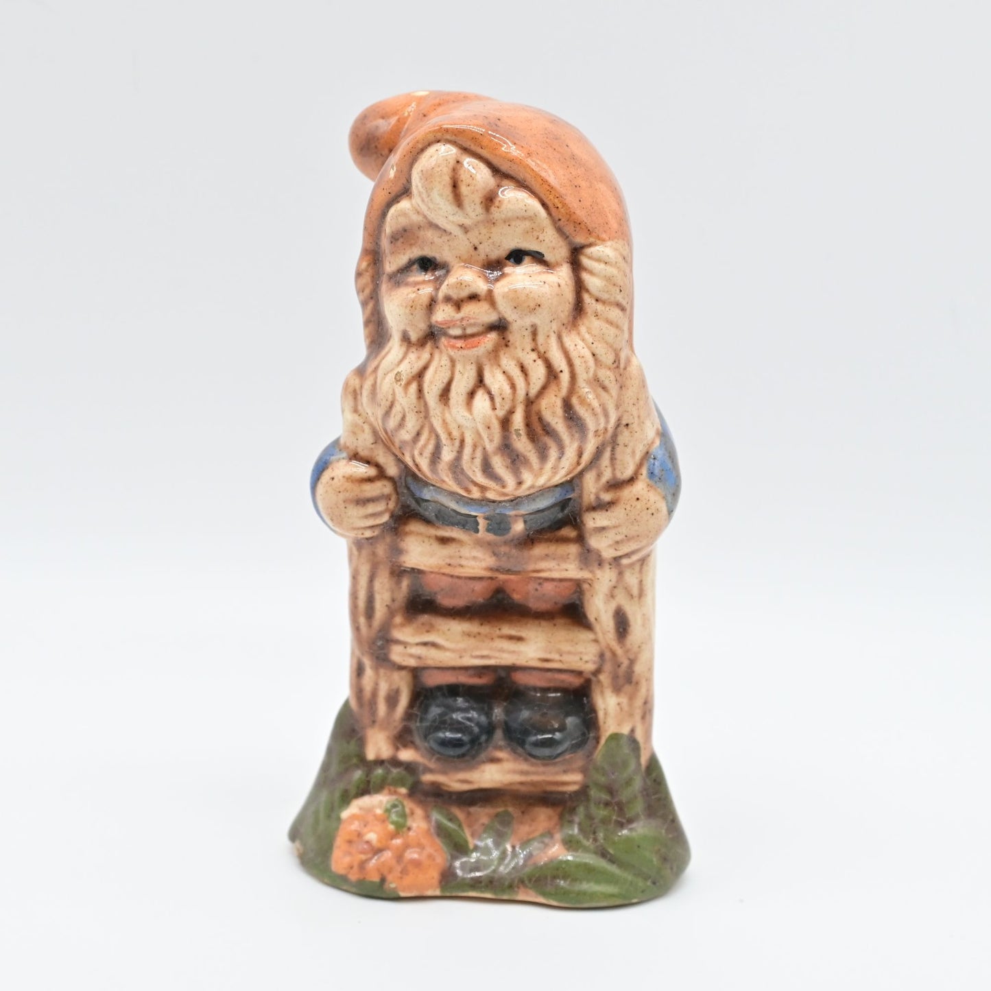 Vintage 70s Alberta Molds Garden Gnome Ceramic Figure