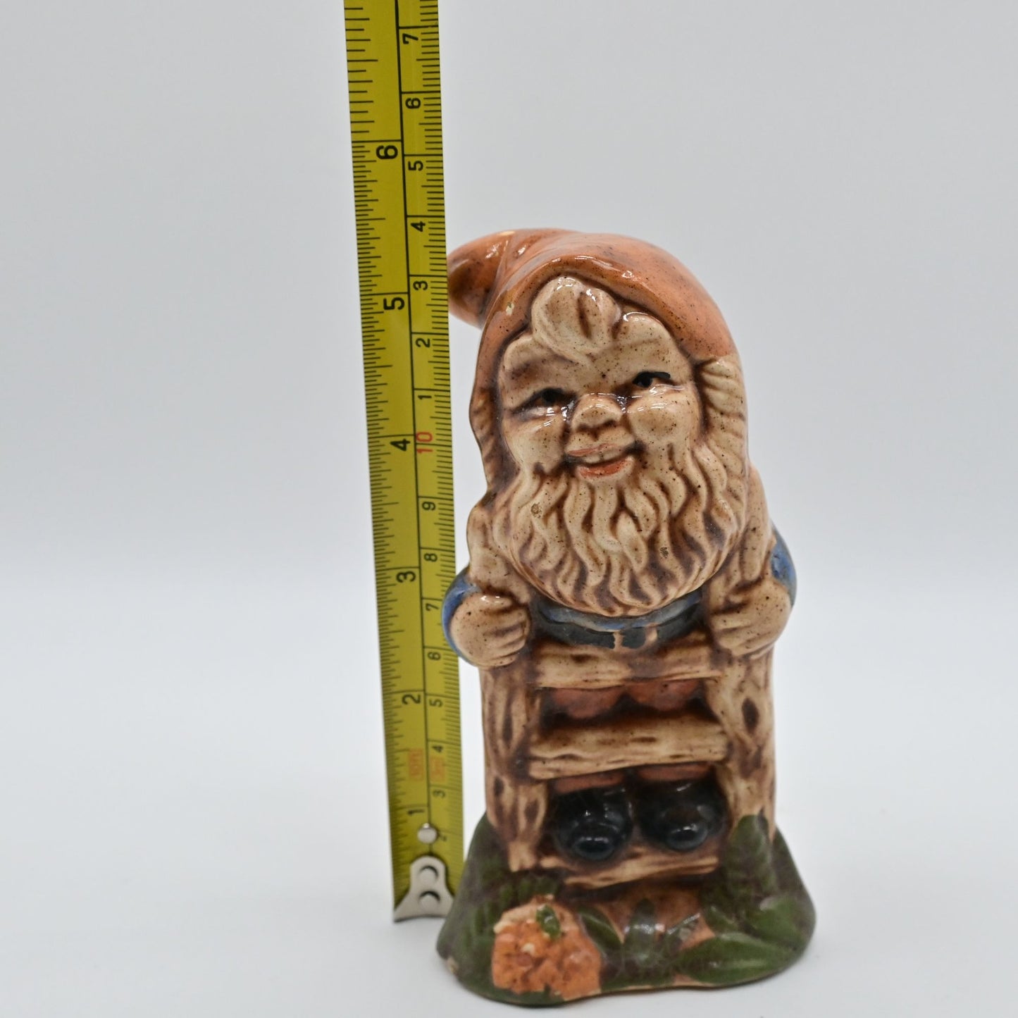 Vintage 70s Alberta Molds Garden Gnome Ceramic Figure