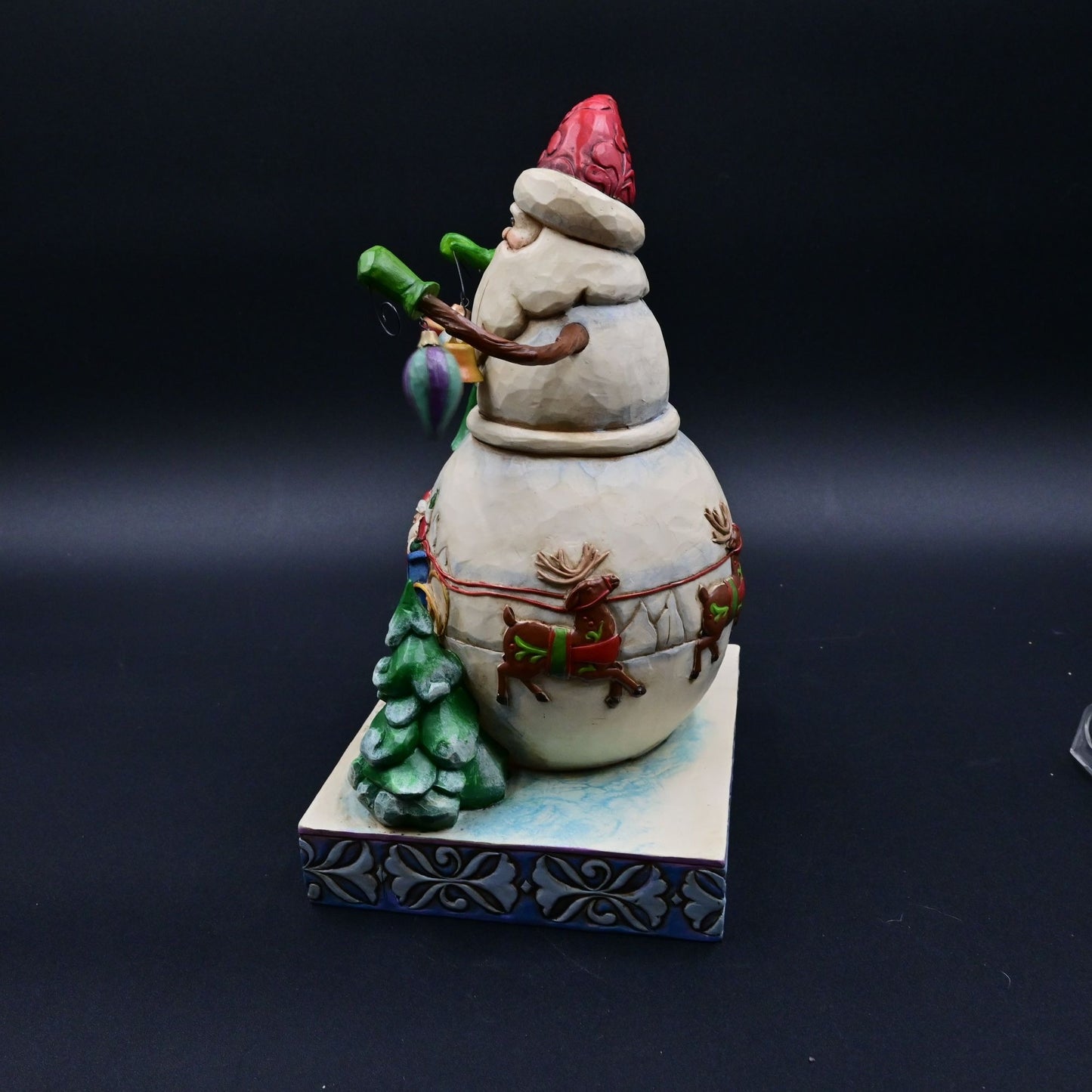 Jim Shore Frosty Santa Snowman Santa Statue 4010625 Figurine Enesco 2008