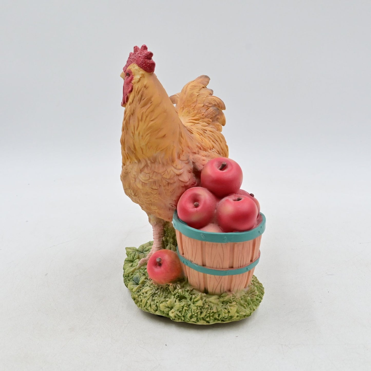 Lenox Autumn Gentleman Rooster W/ Apples Figure