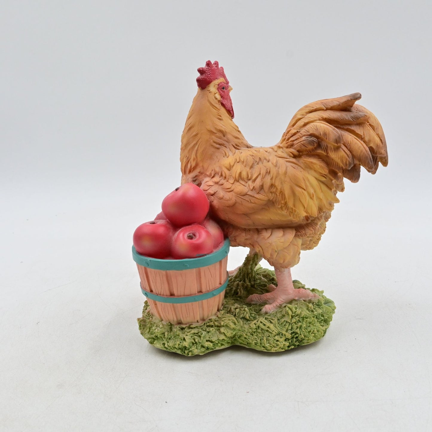 Lenox Autumn Gentleman Rooster W/ Apples Figure