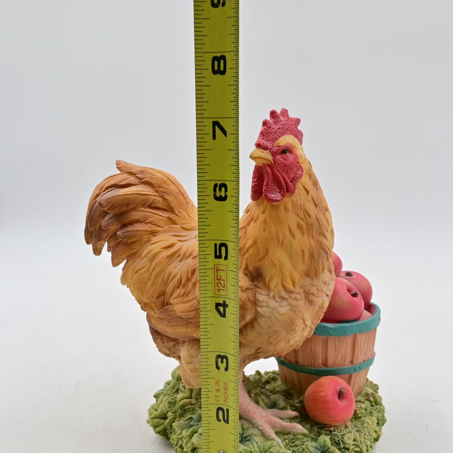 Lenox Autumn Gentleman Rooster W/ Apples Figure