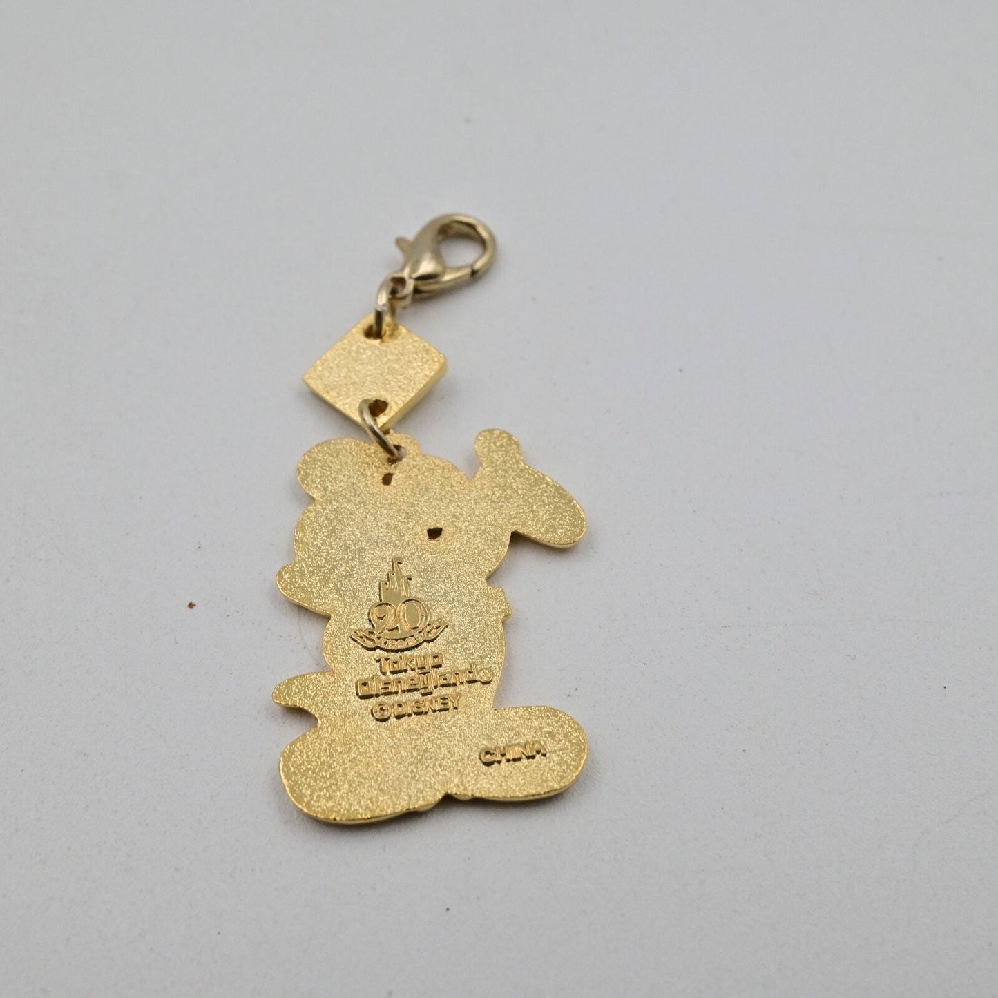 Disney Tokyo 20th Anniversary Mickey Mouse Keychain/Charm/Zipper Pull