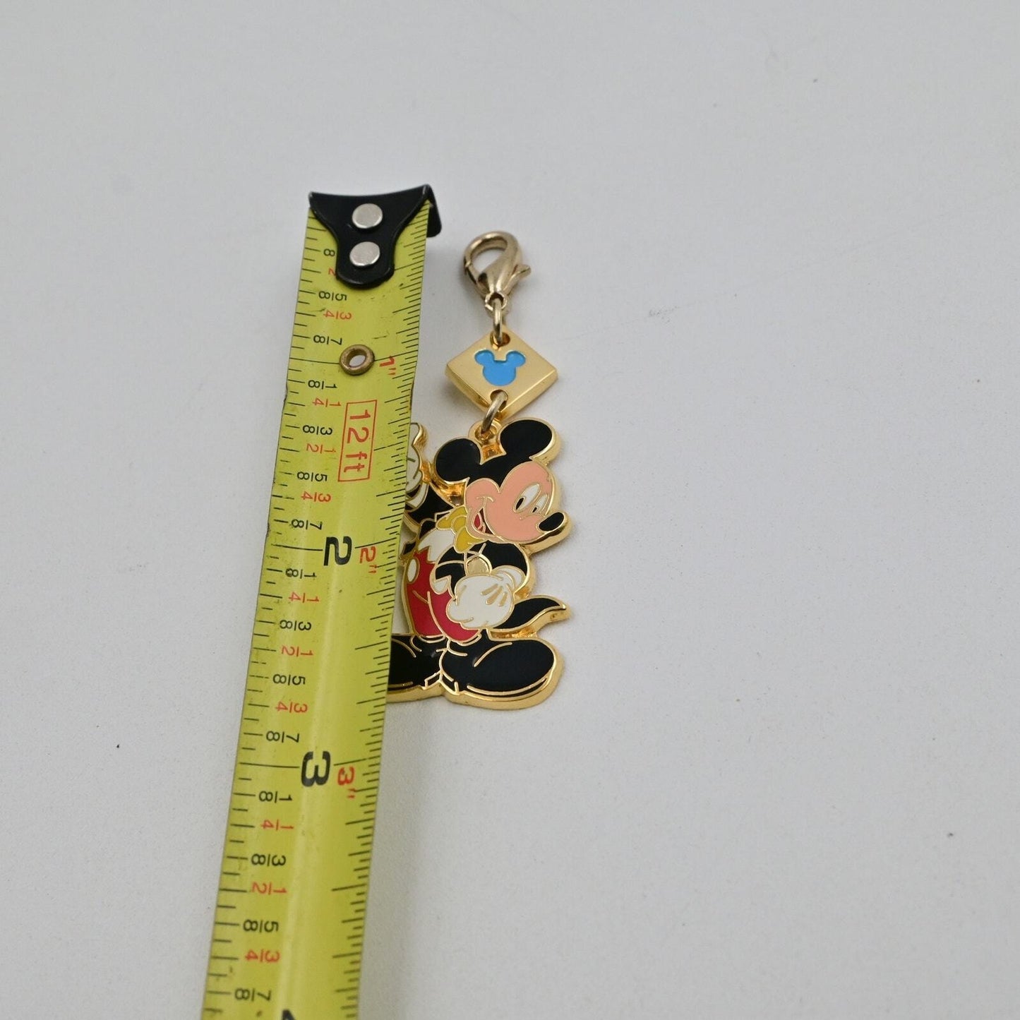 Disney Tokyo 20th Anniversary Mickey Mouse Keychain/Charm/Zipper Pull