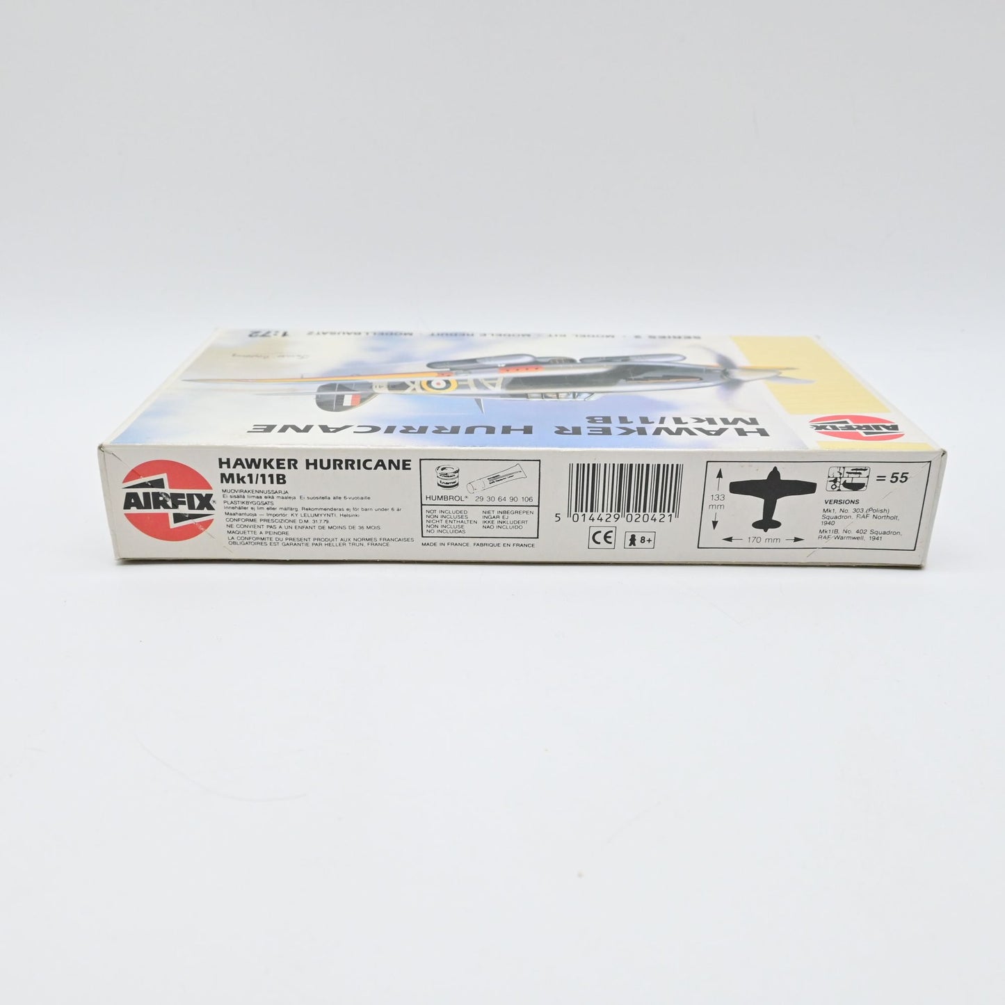 Airfix Hawker Hurricane Mk I Series 2 1/72 Scale Model Kit