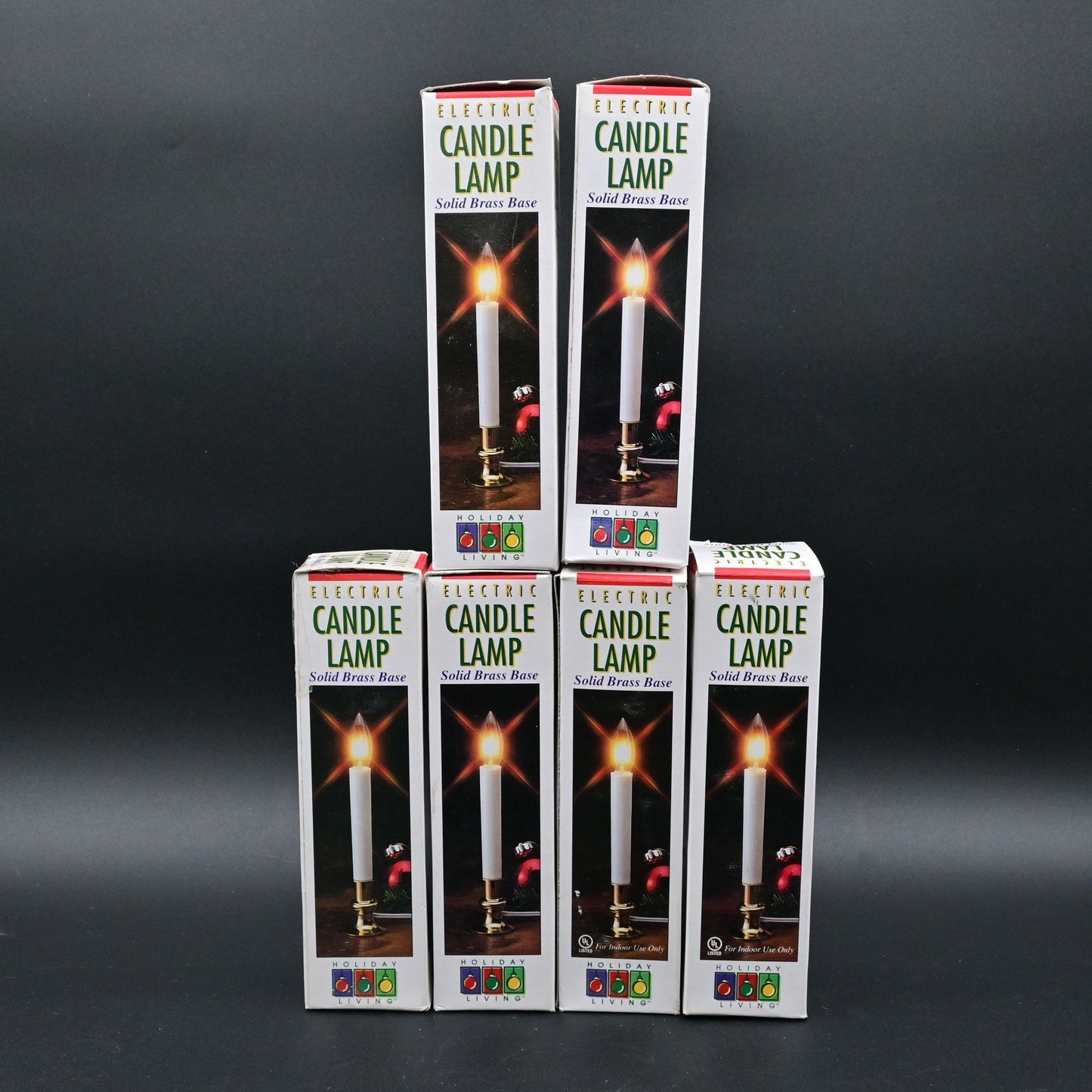 Holiday Living Electric Candle Lamp Bundle Of 6