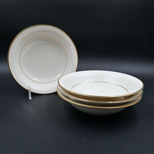 Noritake 7562 Tulane Coupe Soup Bowls 7 1/2" Set Of 4
