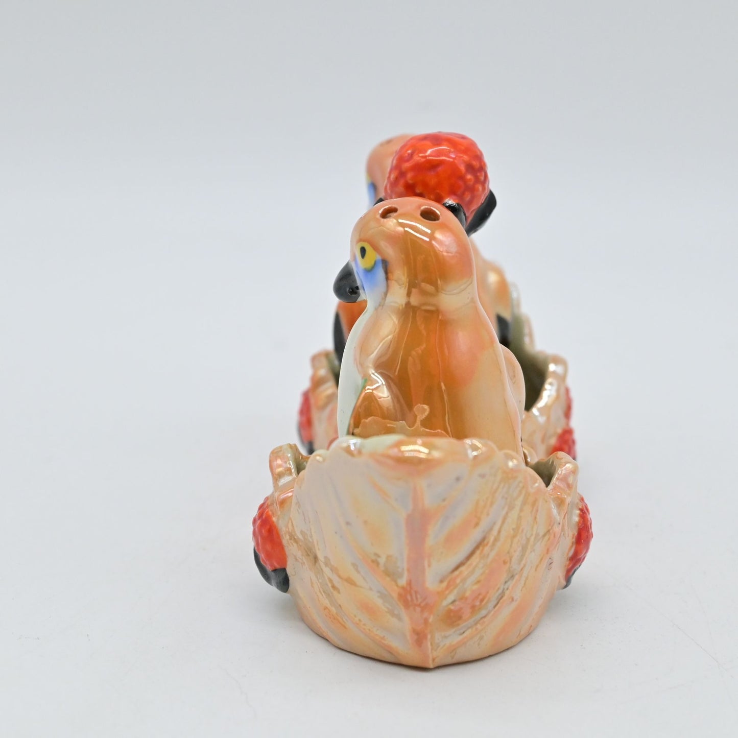 Vintage Penguins In Nest Salt And Pepper Shakers