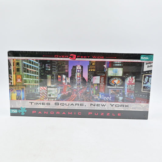 New York City Times Square Buffalo Games 750 Piece Puzzle New Sealed