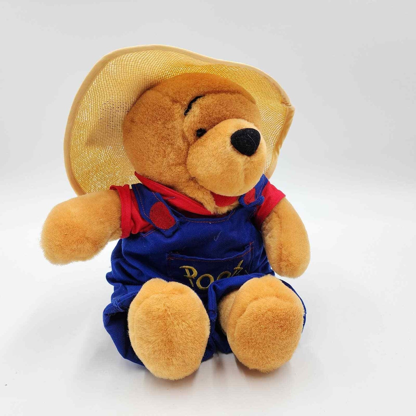 Disney Winnie The Pooh Fruit Stand Pooh 13" Plush NWT