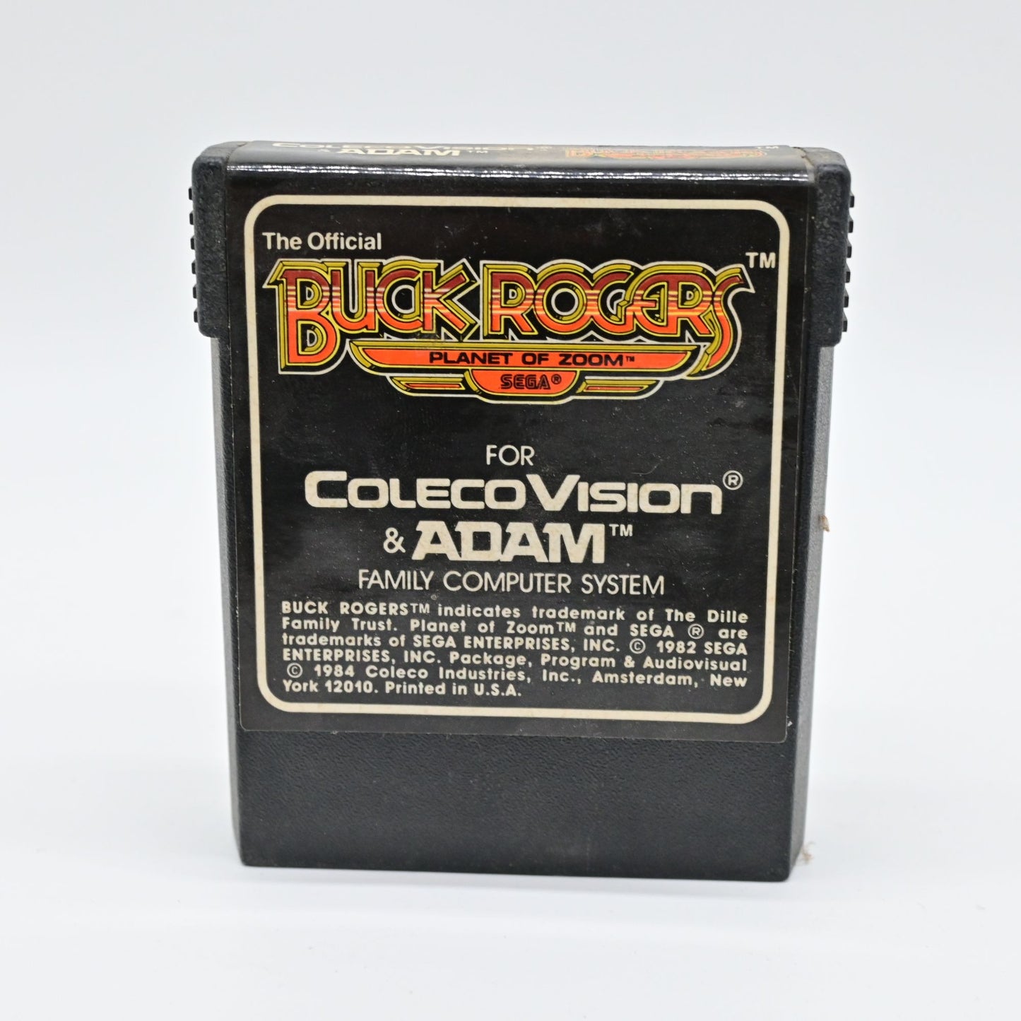 Buck Rogers Planet Of Zoom Game Cartridge For ColecoVision & ADAM Systems