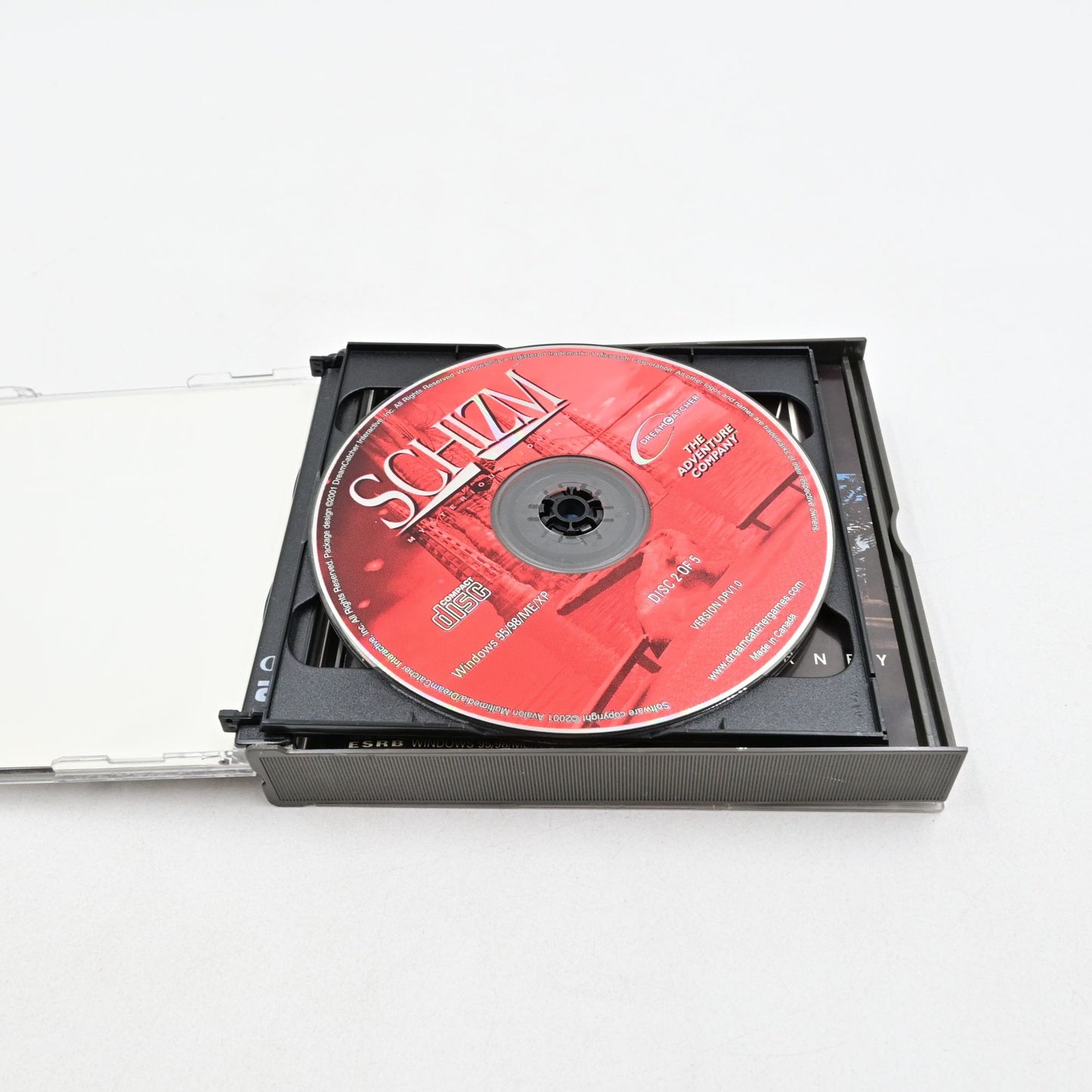 Schizm Mysterious Journey PC CD-ROM Game 5 Discs Windows 95-XP Complete