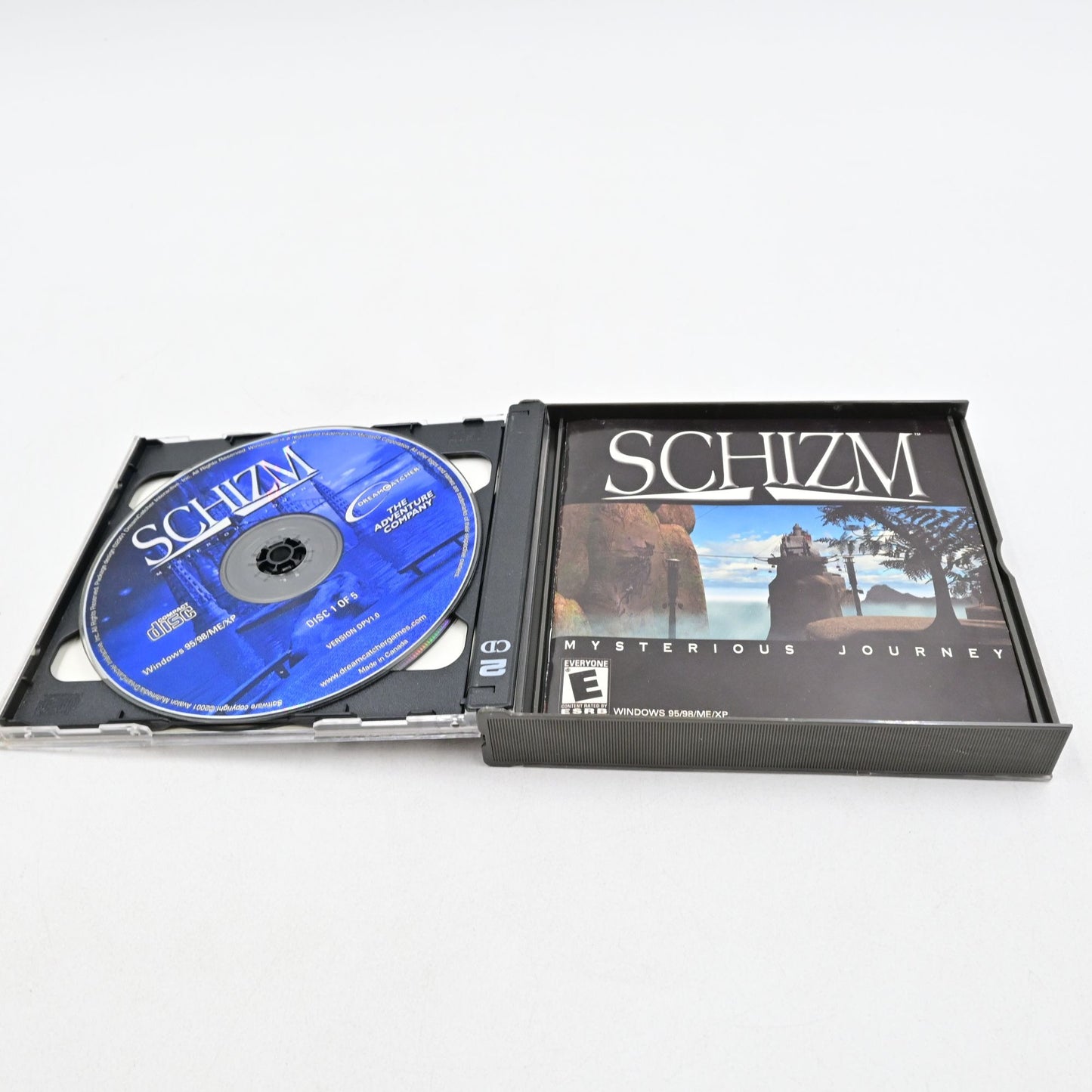 Schizm Mysterious Journey PC CD-ROM Game 5 Discs Windows 95-XP Complete