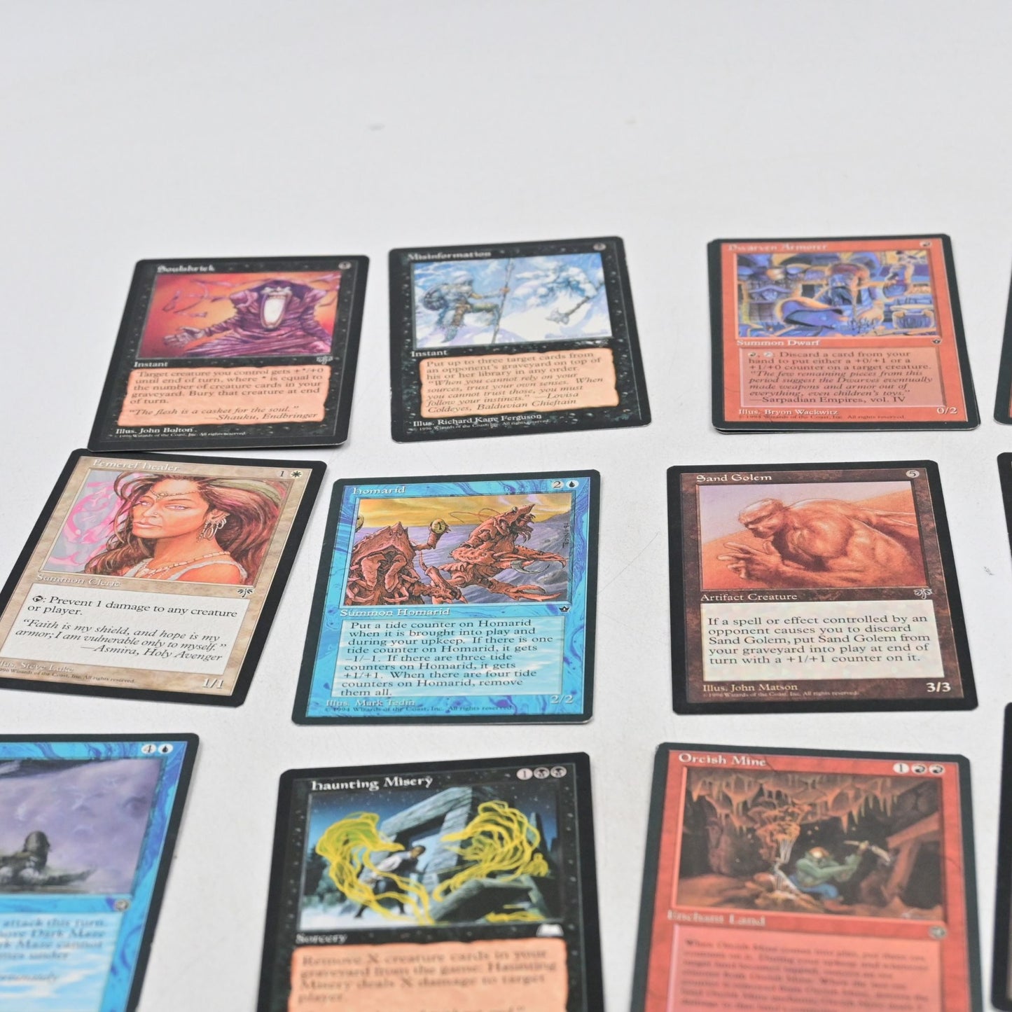 Magic The Gathering Cards Lot Of 50 Vintage