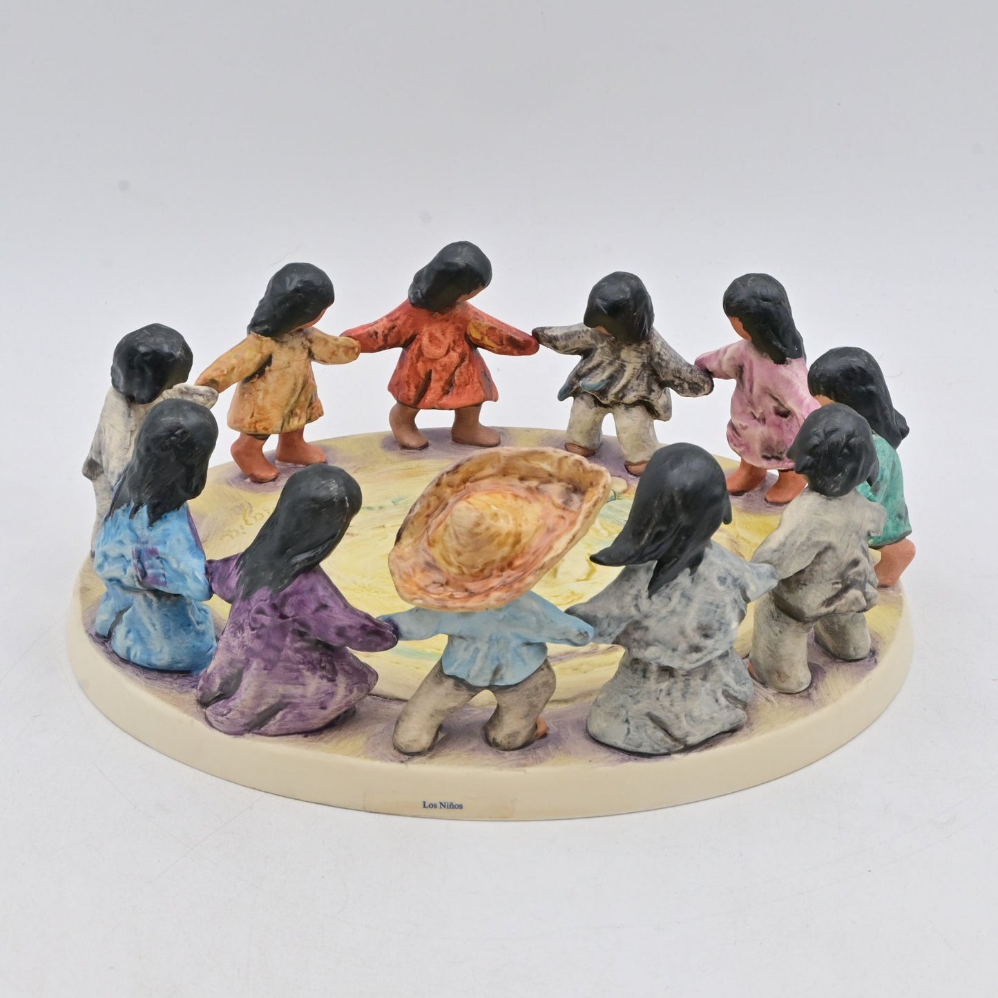Vintage Goebel Degrazia Los Ninos Circle Of Friends Figurine W/ Box