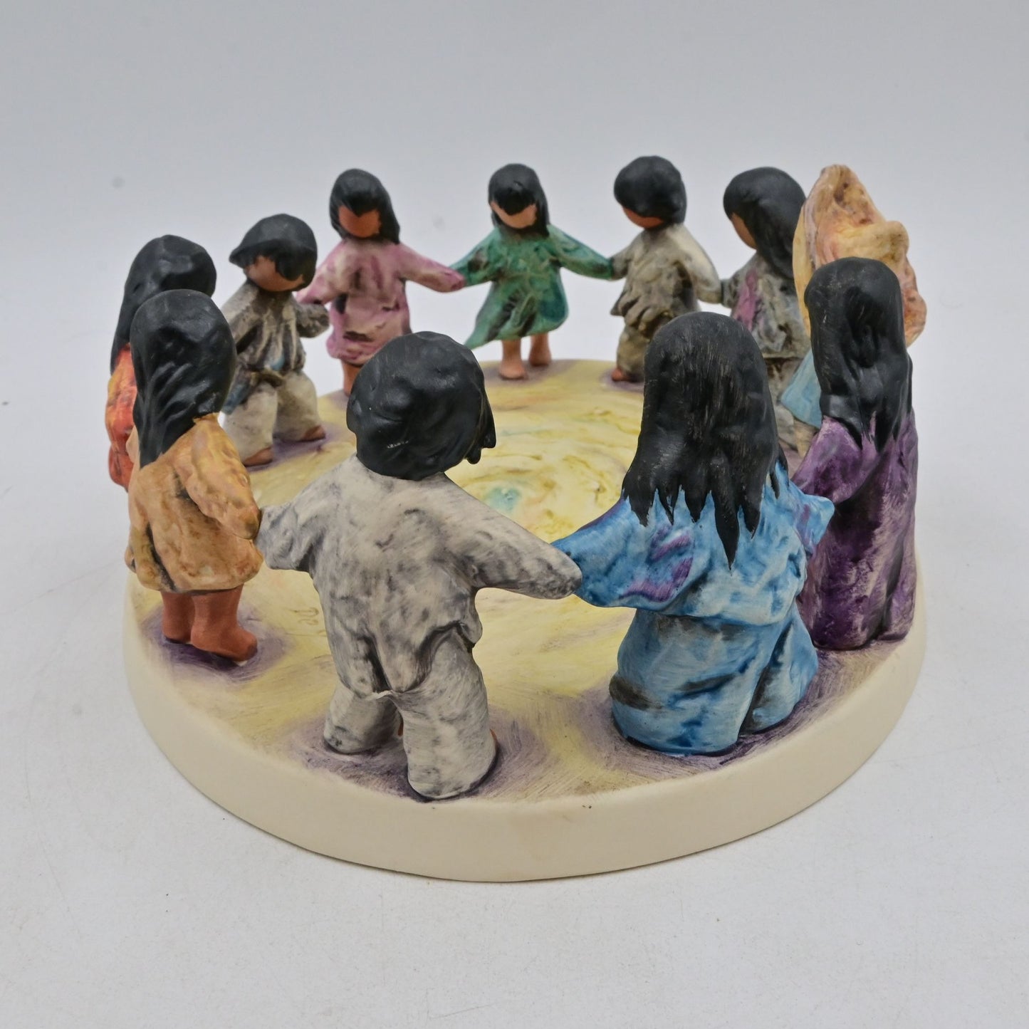 Vintage Goebel Degrazia Los Ninos Circle Of Friends Figurine W/ Box