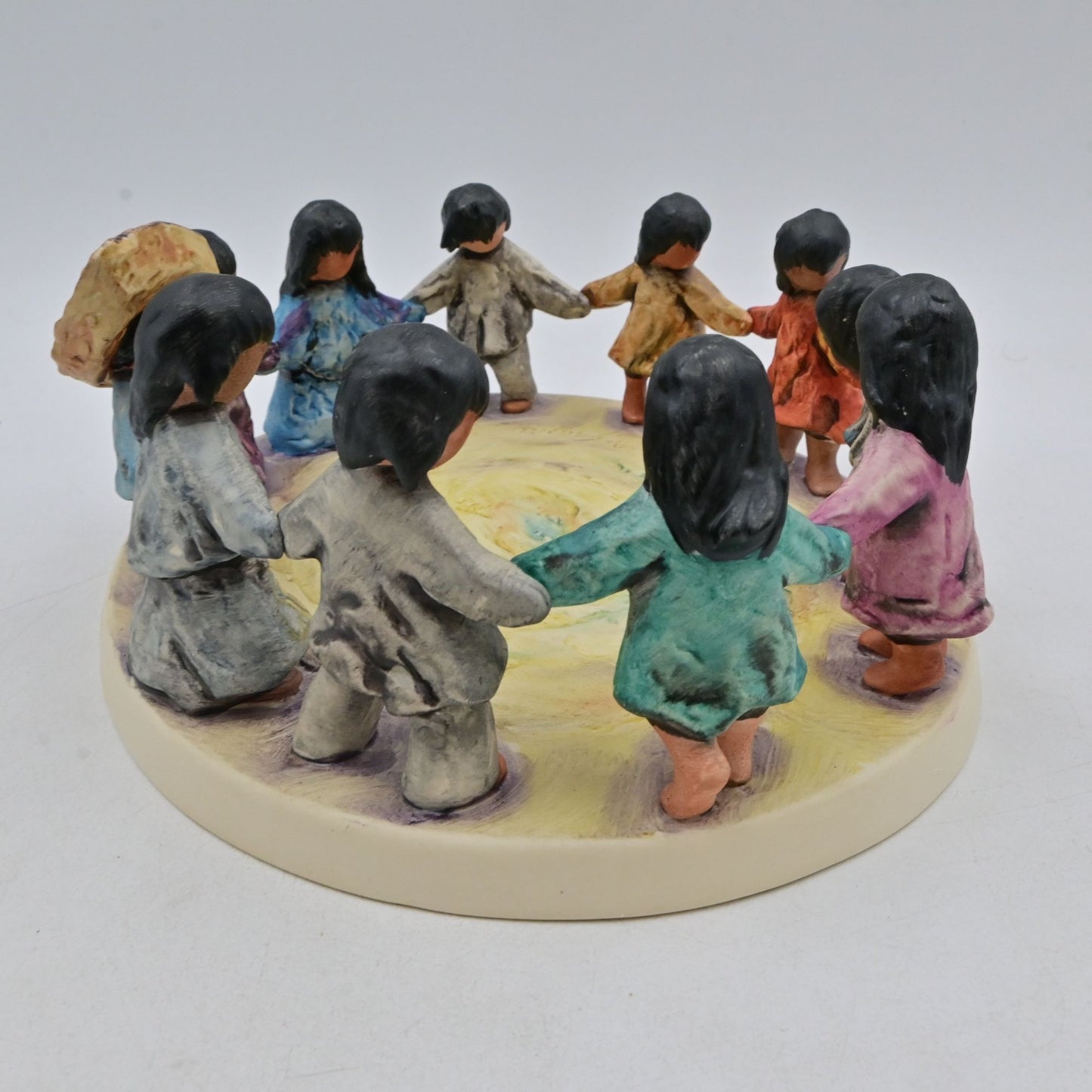 Vintage Goebel Degrazia Los Ninos Circle Of Friends Figurine W/ Box