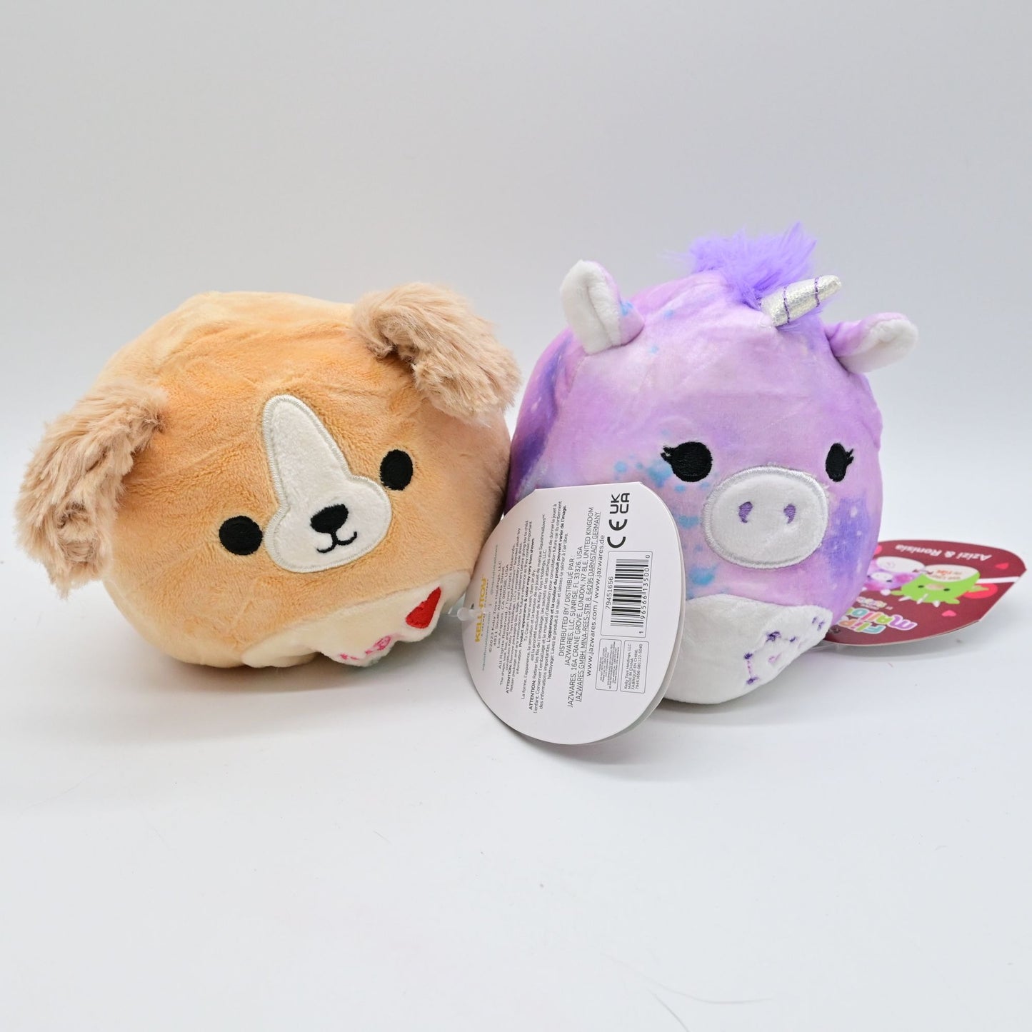 Squishmallow Stevon & Corinna / Azizi & Ronisia